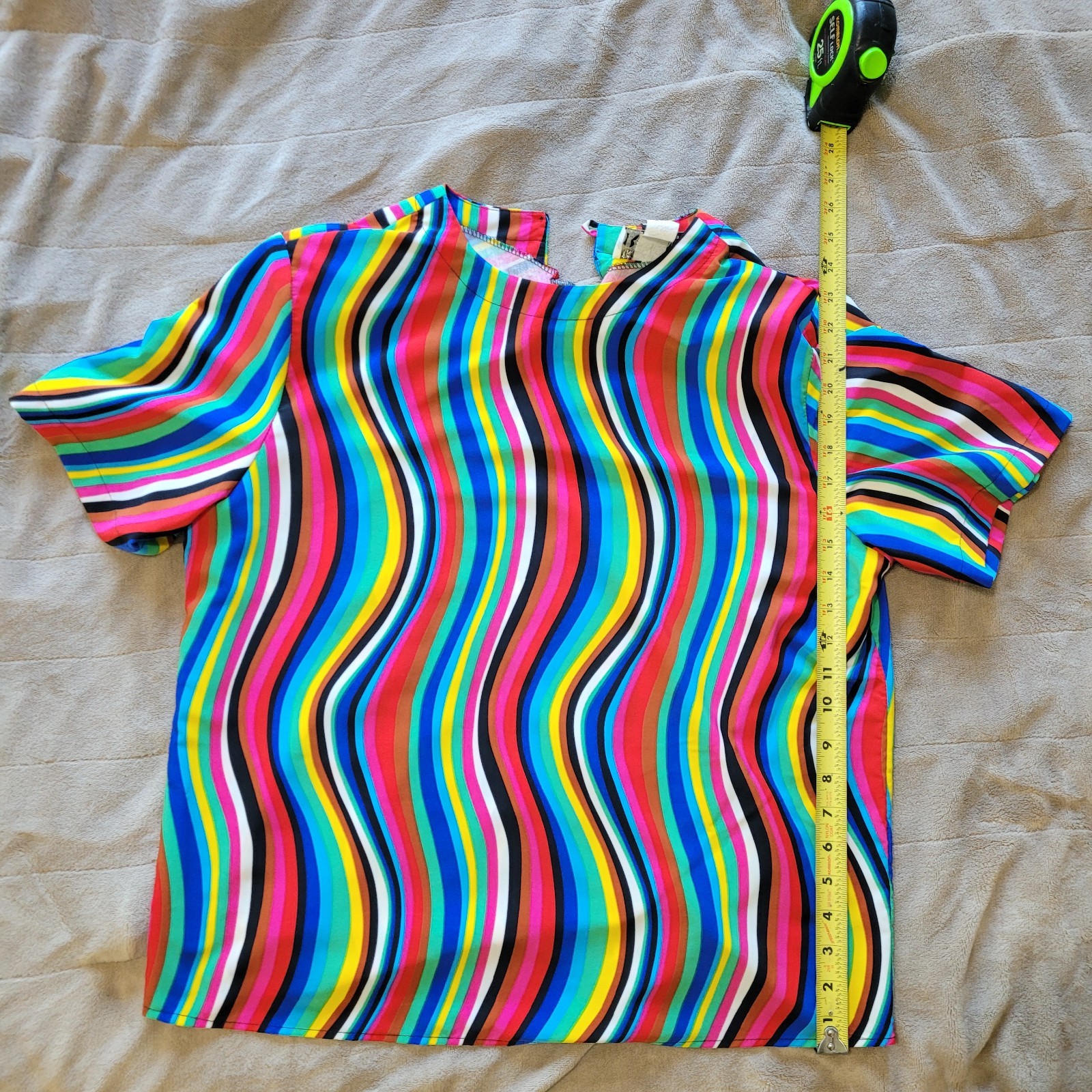 Vintage Renaissance Rainbow Stripe Colorful Retro Shirt