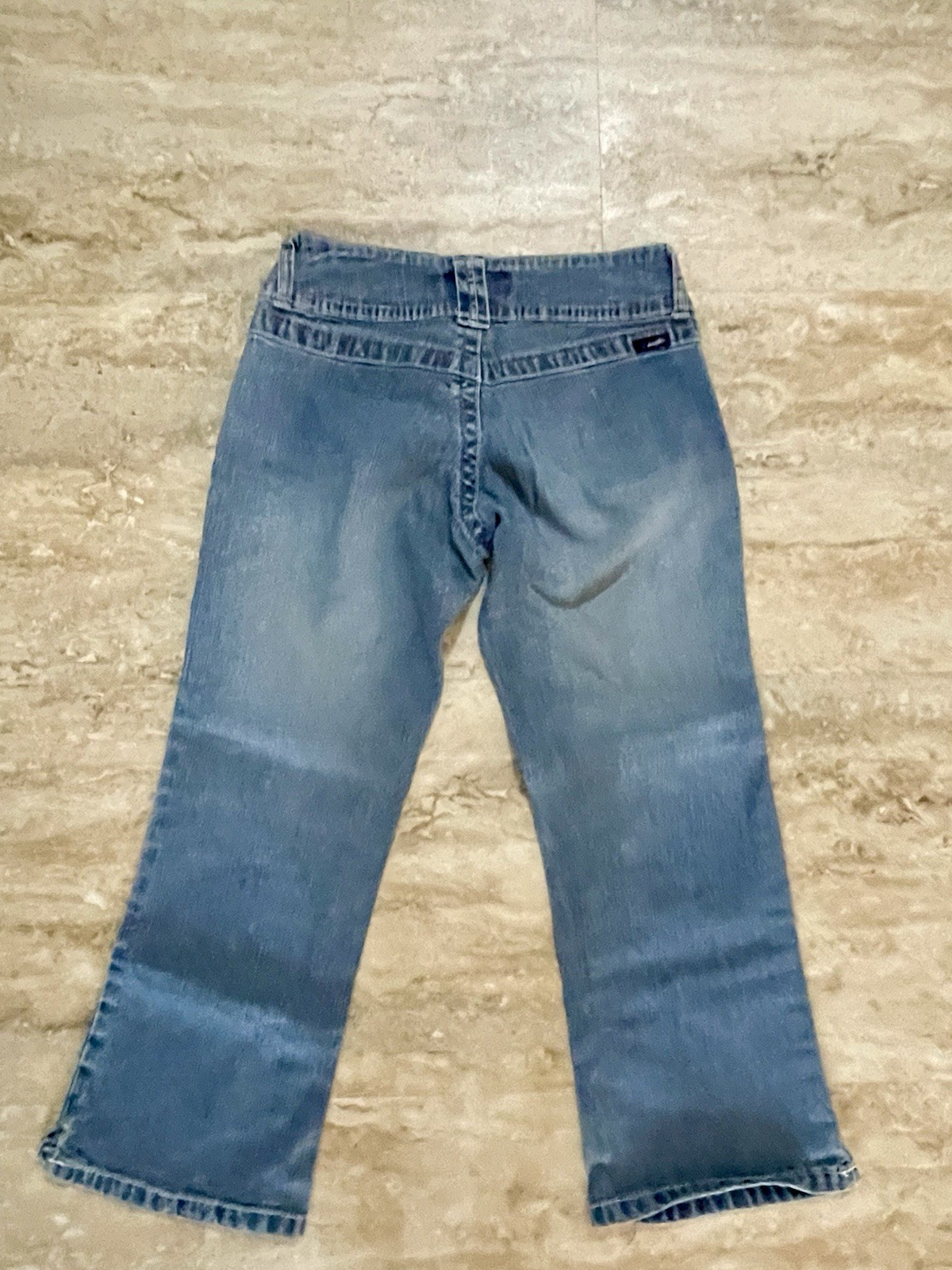 Angel Brand Capri Denim with Front Pockets No Back Pockets Size 1