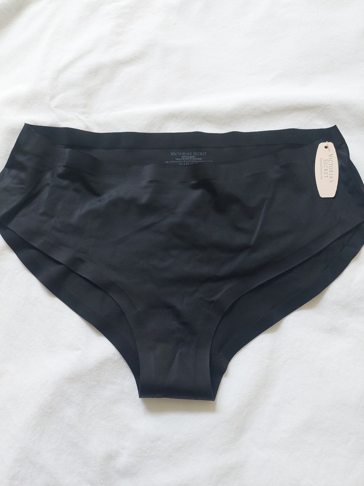 Vintage Victoria’s Secret Black Size Large Hip Hugger Panties NWT
