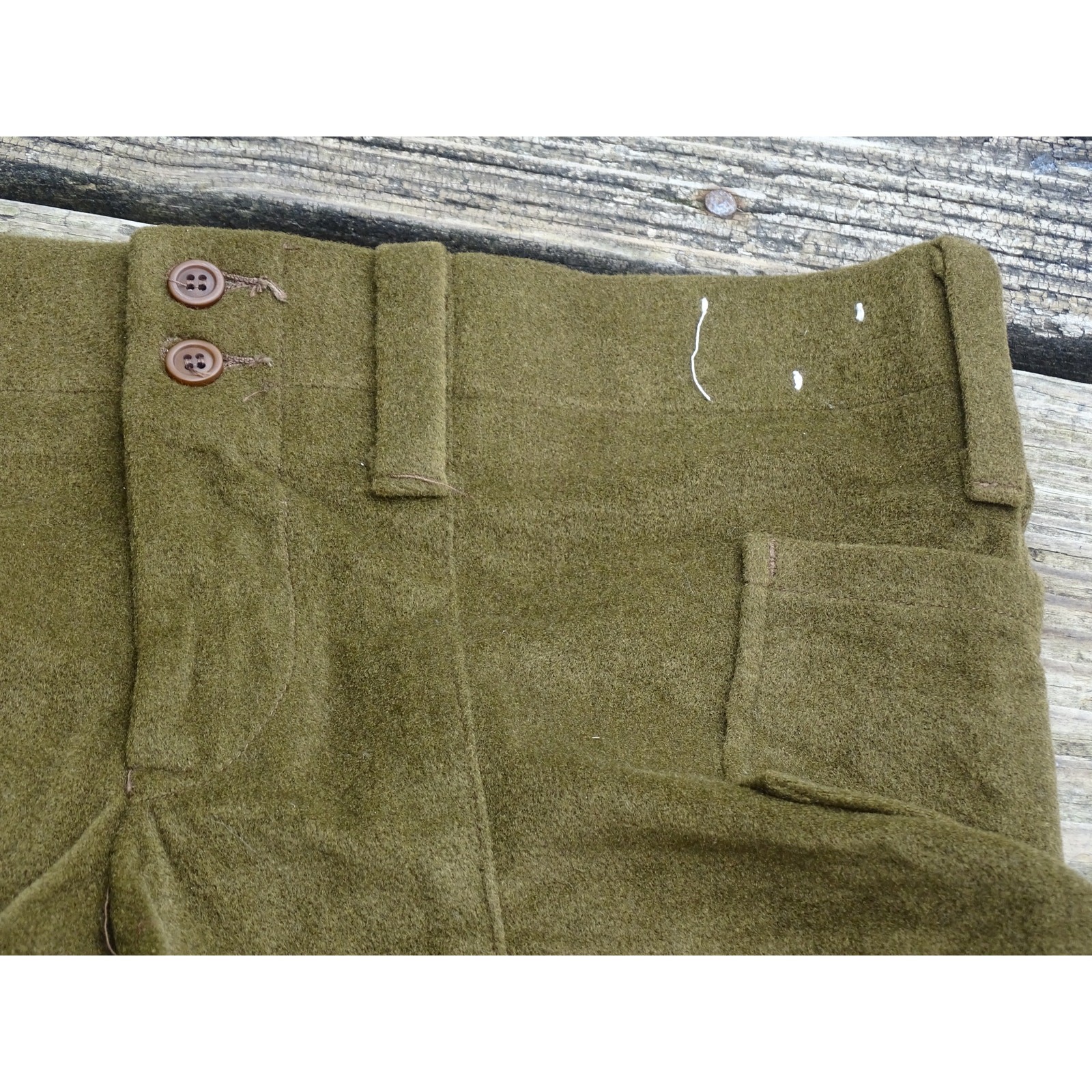 Rare NWOT Vtg 1970s Liberty Scene Jeans Nylon Shorts Brown Olive Hot Pants 28 4