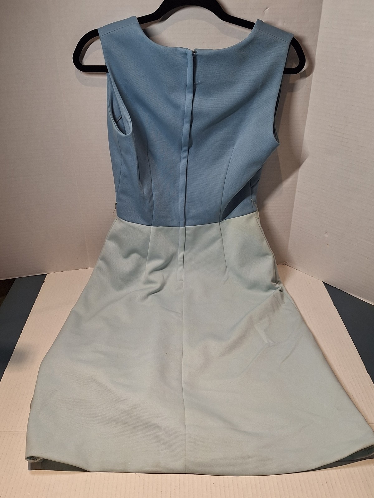 Vintage 60s/70s Nardis Of Dallas Double Knit Polyester 2 Piece Dress, M/l