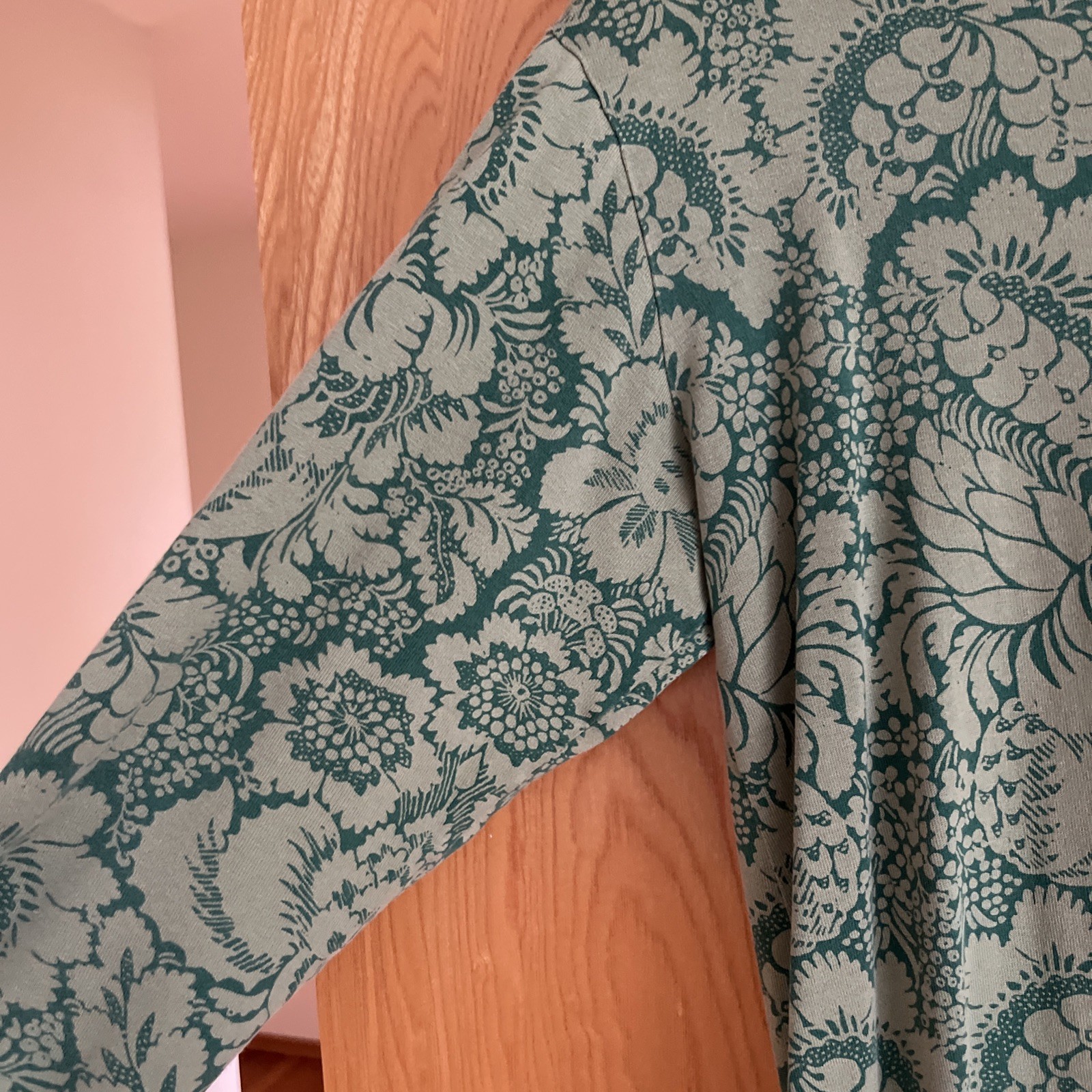 Vintage Mika Piirainen Marimekko Dress, Green Floral S