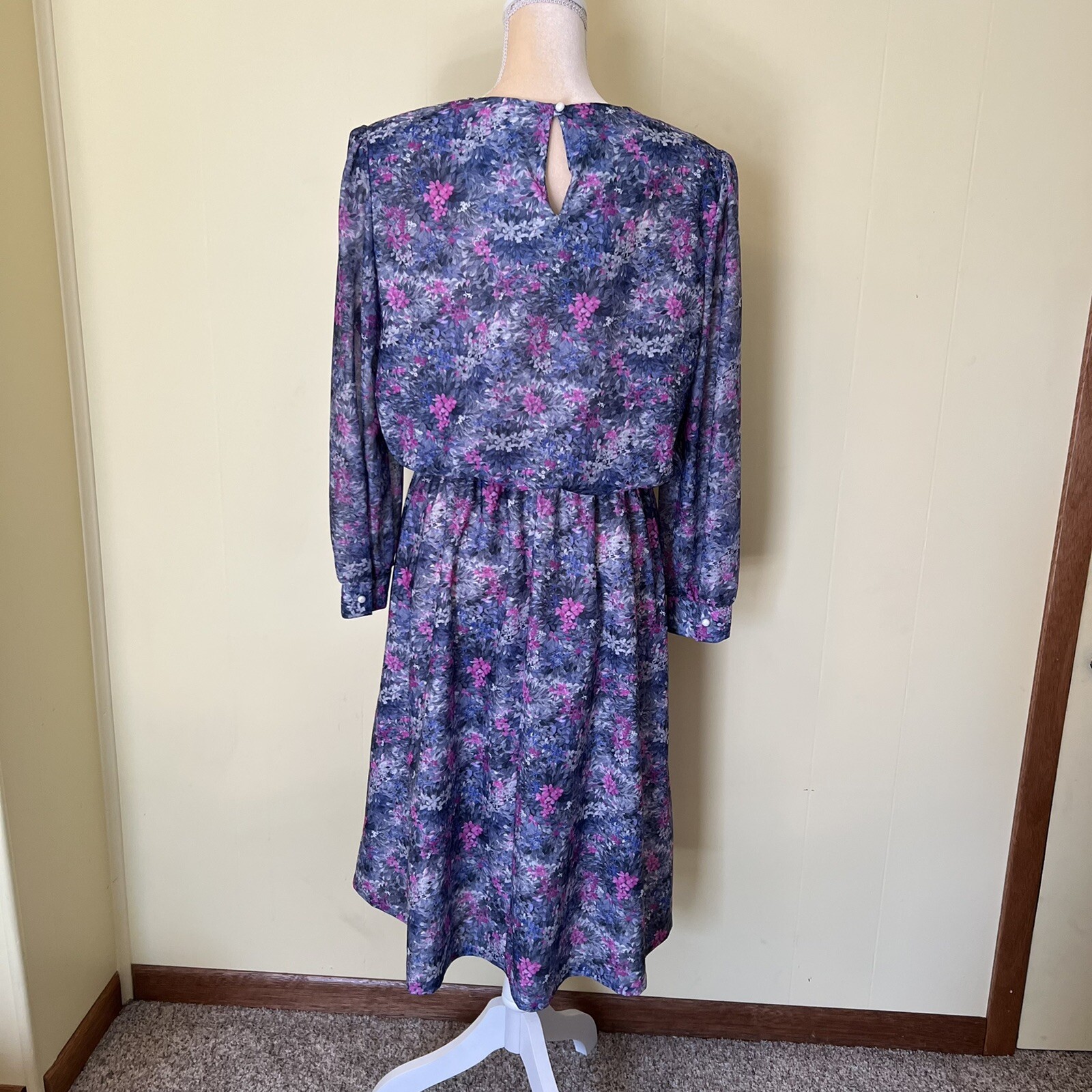 Sue Sherry vintage Union Made 80’s dress, size Medium 16
