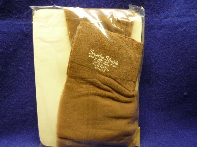 New 3 pair Nylon Irregulars Stockings Hose Seamless Stretch Agilon RN14596 10 ½