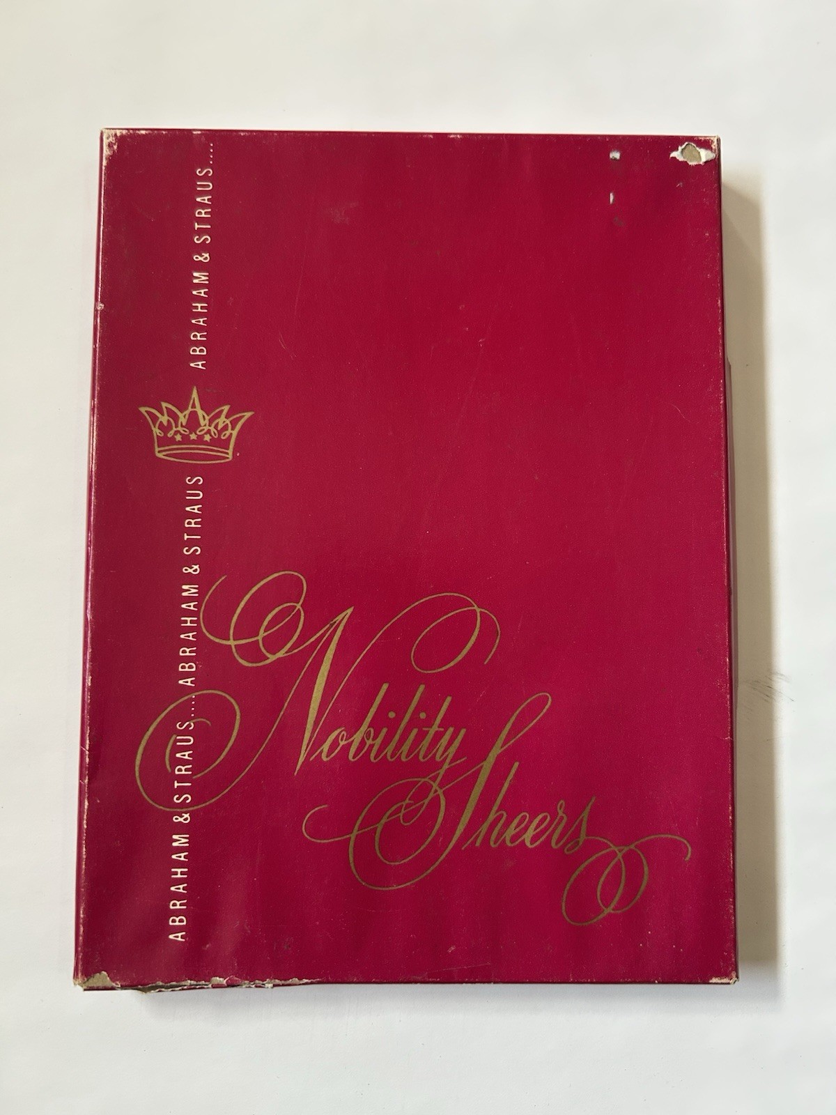VTG A&S Nobility Sheers 2 Feather-Flex Nylon Stockings Royal Taupe 10.5 M w/Box
