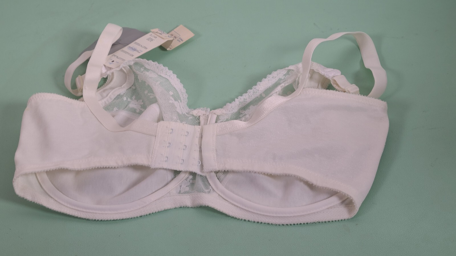 Vintage NEW NWT Lilyette Minimizer Bra 415 White 36DD