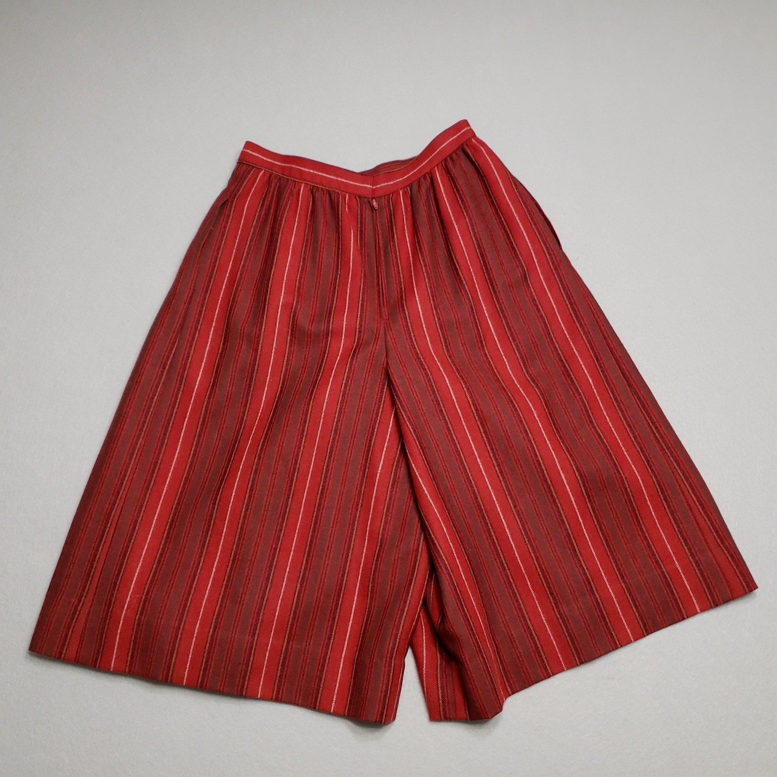 Vtg 70s Weathervane Handmacher 100% Wool Gaucho Pants Culottes 10 ILGWU 1970s