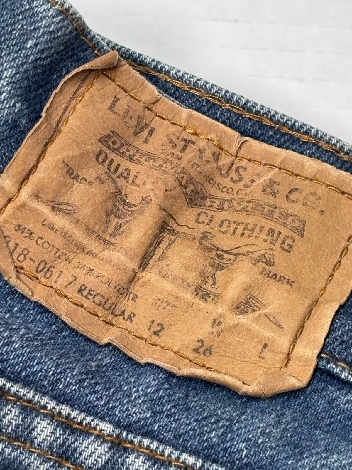 Lot 3 Vintage 80s Levi’s Orange Tab Jeans Women’s 12 Regular USA Made 318-0617