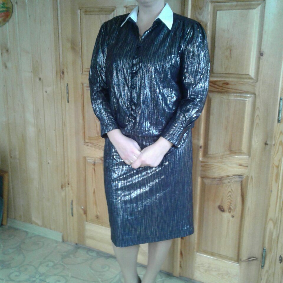 80s Vintage dresses for women Black Sparkle Cocktail lurex Summer dress Large L