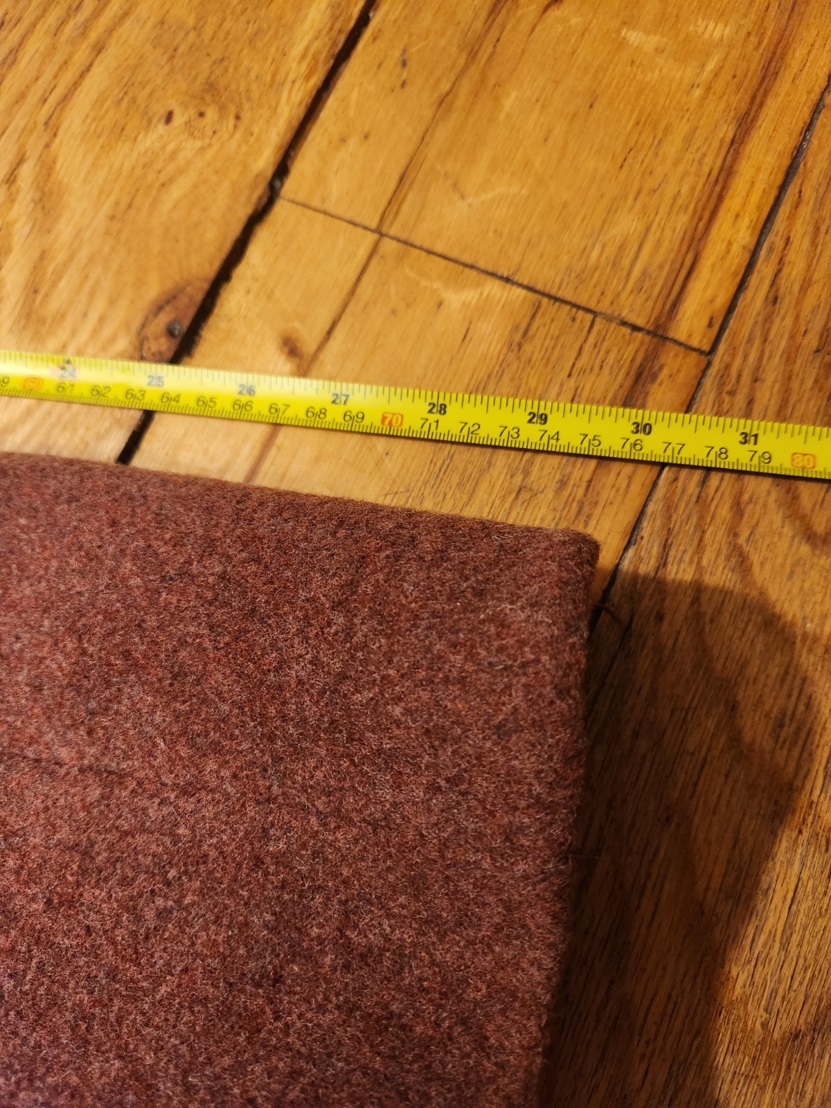 Vintage ILGWU Bromleigh cranberry wool coat Unique Buttons