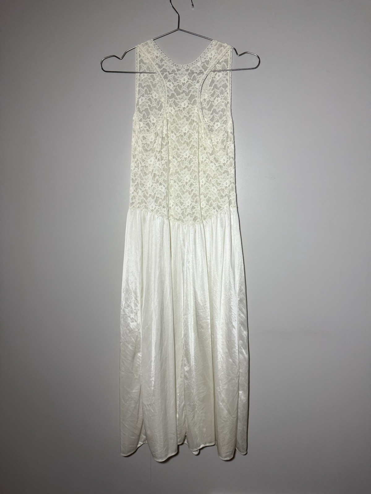 Vintage Tom Bezduda Barad & Co White Lingerie Gown Union Made Size L | Feminine