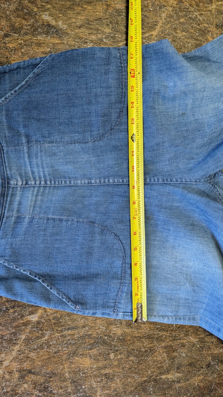 Vintage 40s 50s Western Side Zip Denim Jeans Work Wear Ranch Women’s Pants S