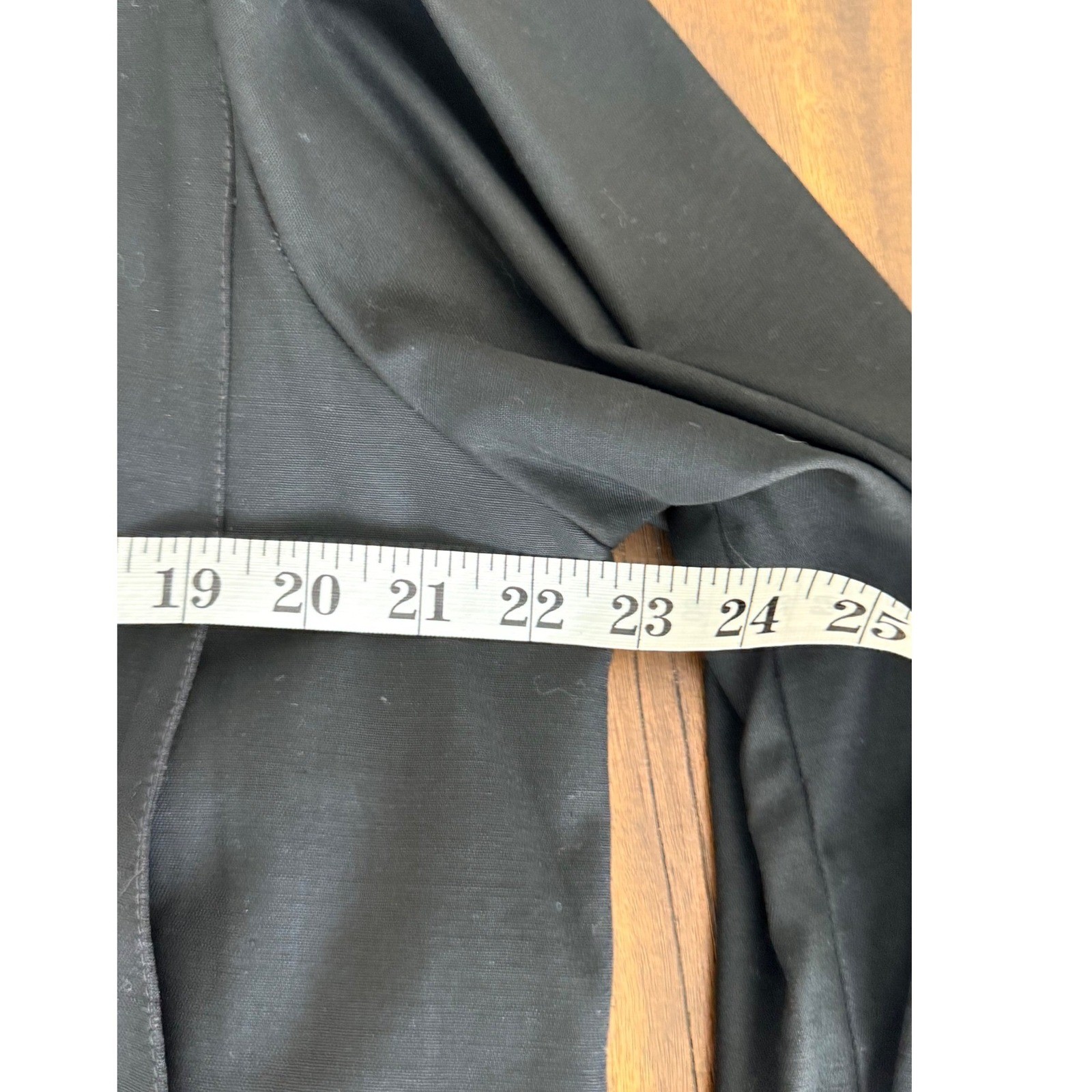 Vintage Mary Di Black Sequin Leaf Puff Shoulder Blazer Jacket Large 80s Glam