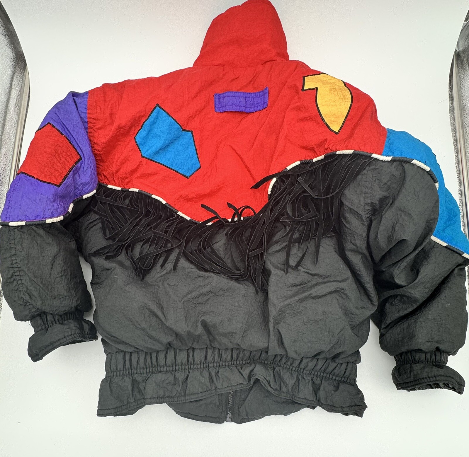 Vintage Giacca 80s Jacket Heavy Down Filled Size Youth 10-12