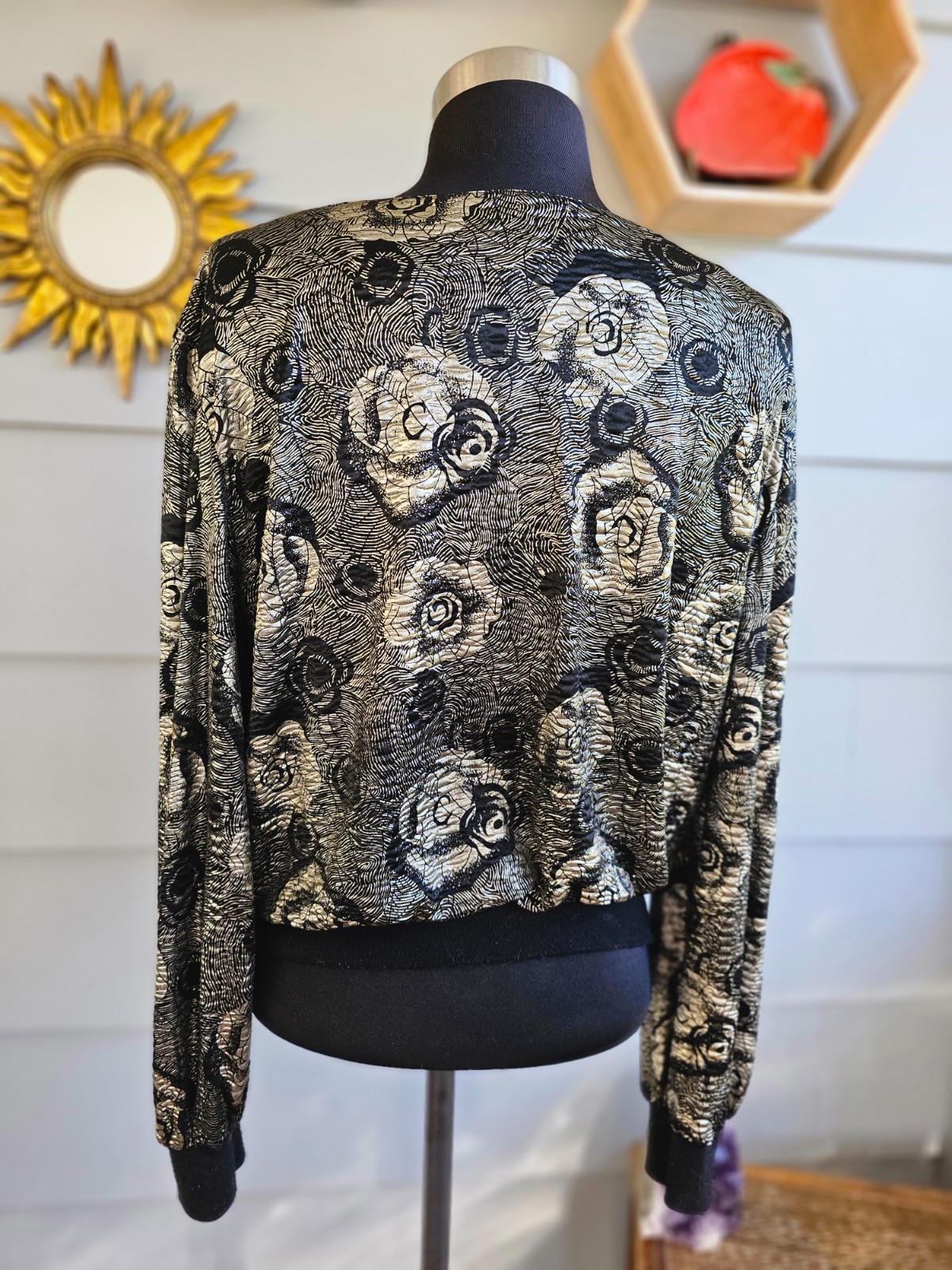 Vintage 80s Silver Metallic Disco Top | New Years Eve Party Shirt | Retro Top
