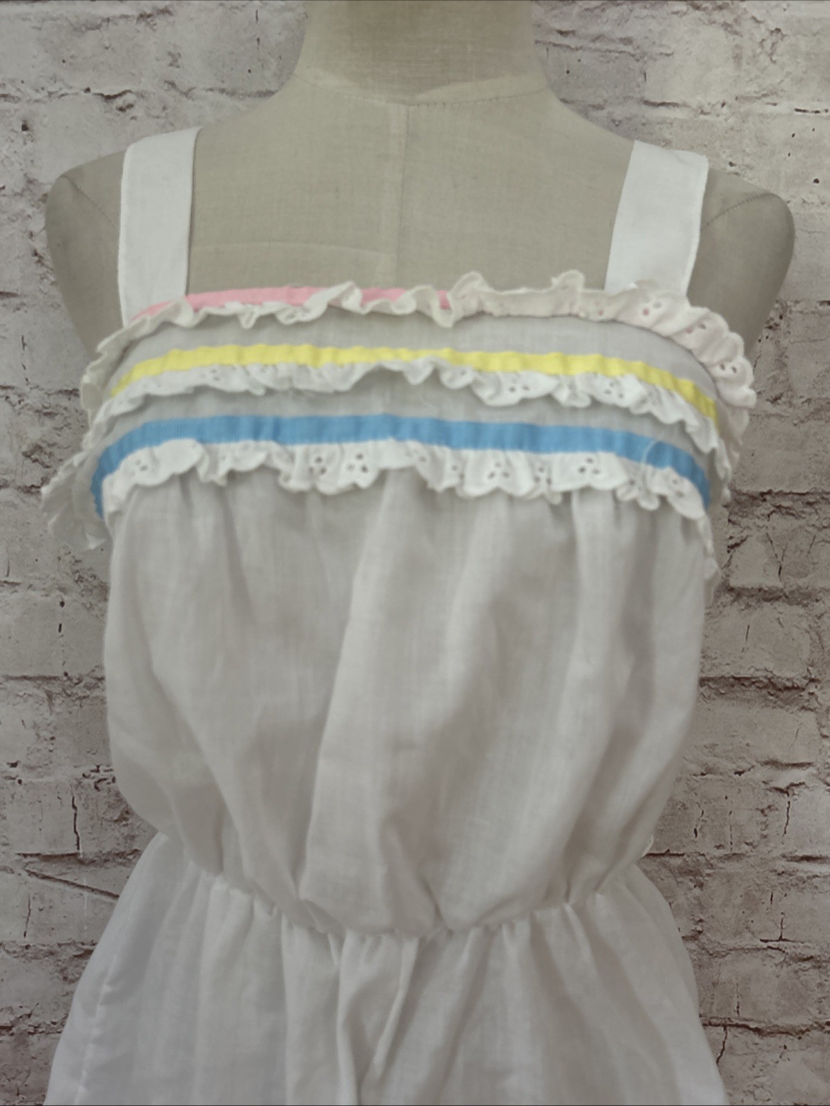 Vintage Jennifer Dale Romper 11 Lingerie Playsuit Union Made