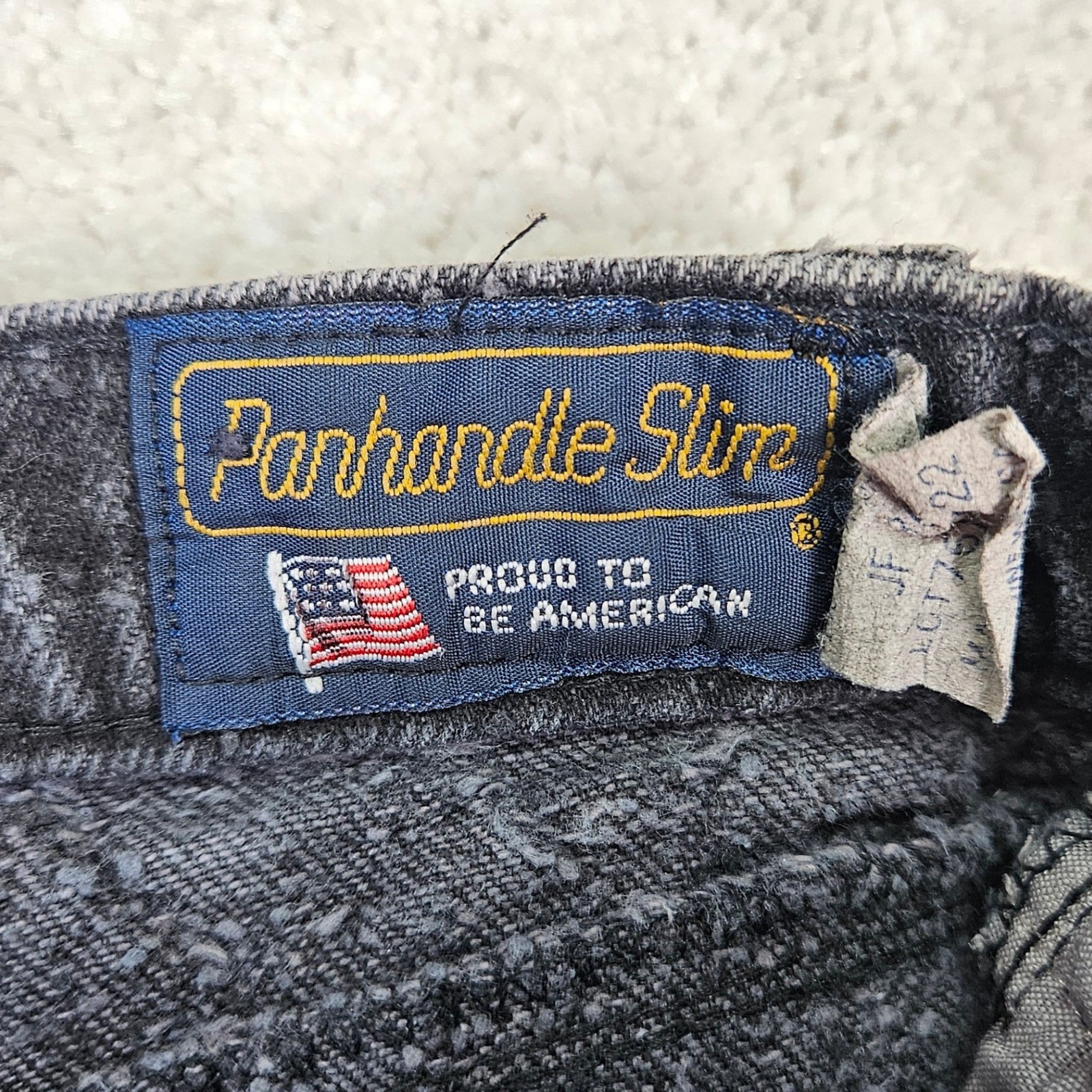 VTG Late 80s/Early 90s Panhandle Slim High-Waisted Acid Wash Size 2/4 tagged 7/8