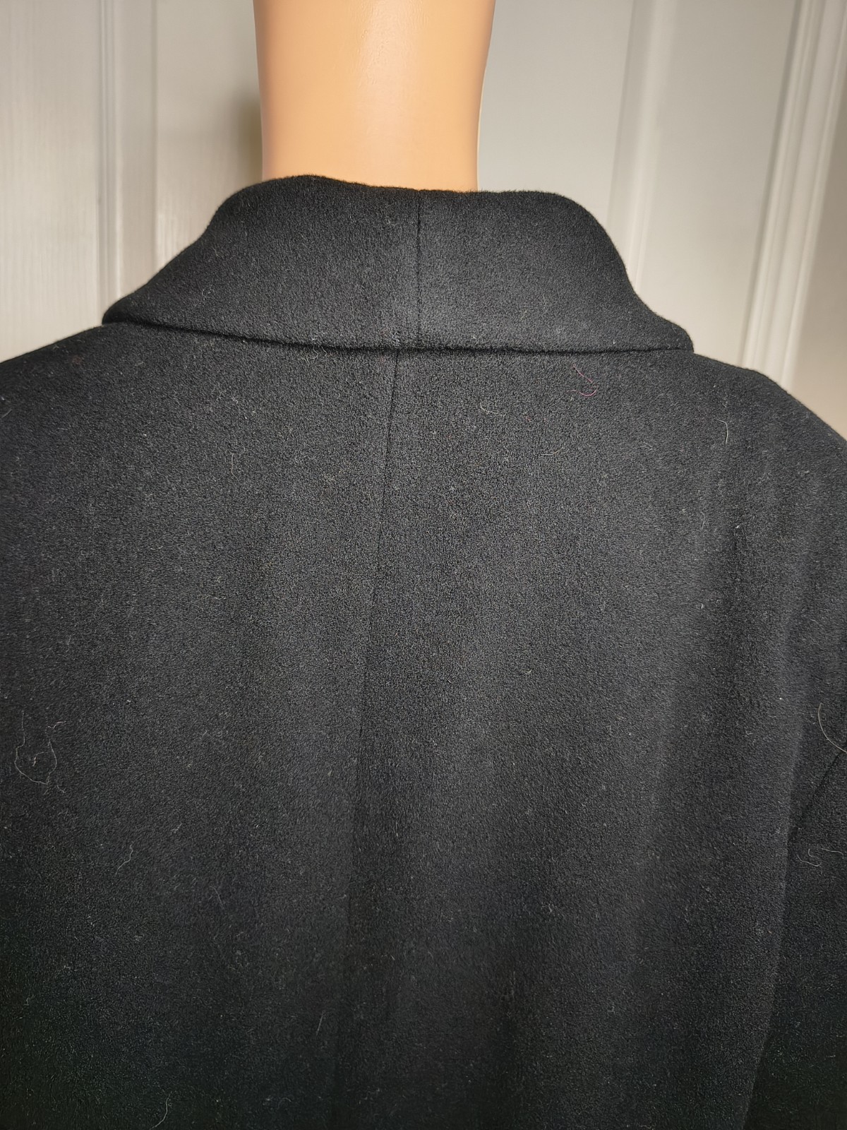 Vintage Wool Women’s XL Coat Long Black – Preston York Old Money Preppy Read-D22
