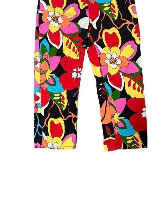 1990s Vintage Psychedelic design all-over pattern pants Women’s colorful