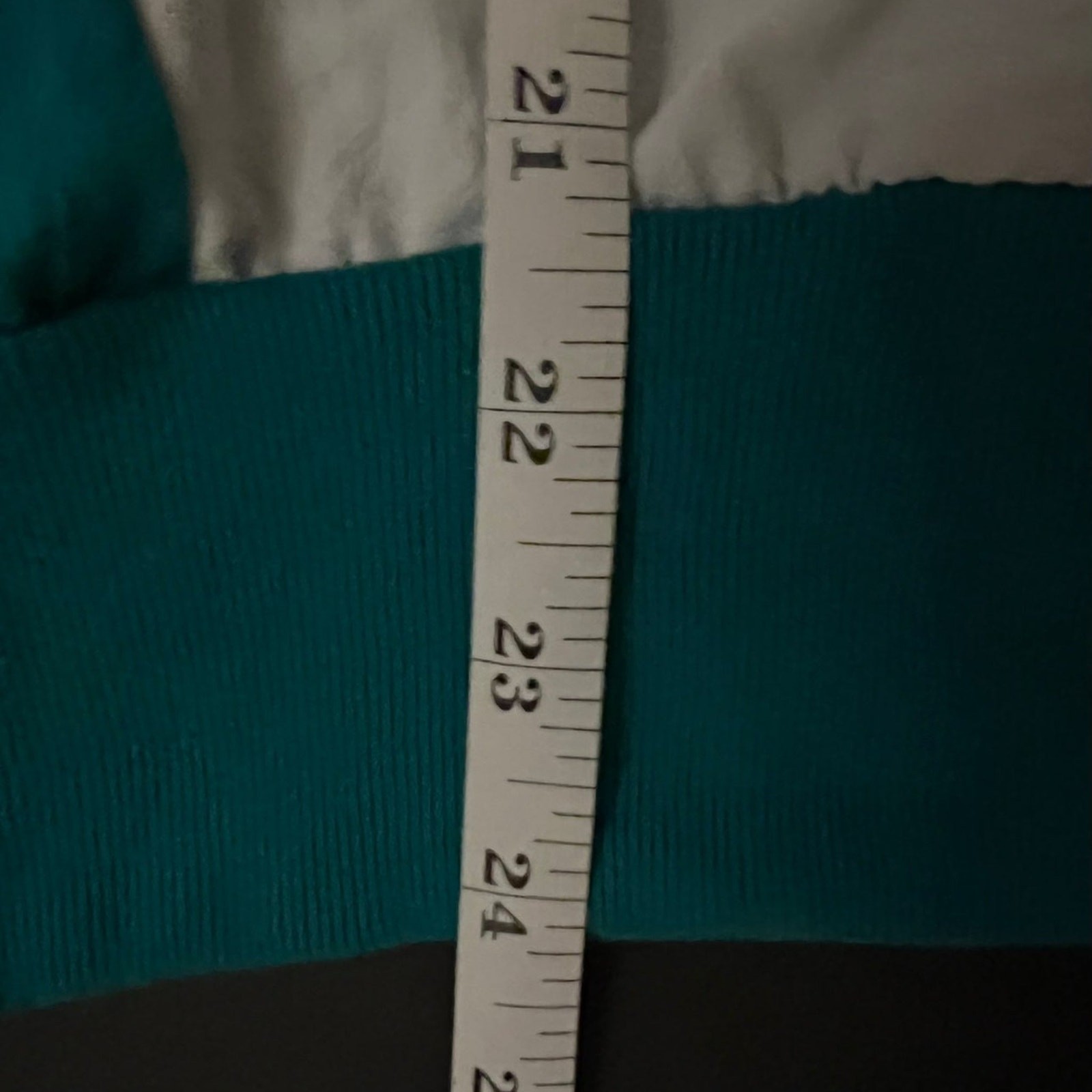 Vintage 80s Teal Colorblock Windbreaker Jacket Geometric Studded Large