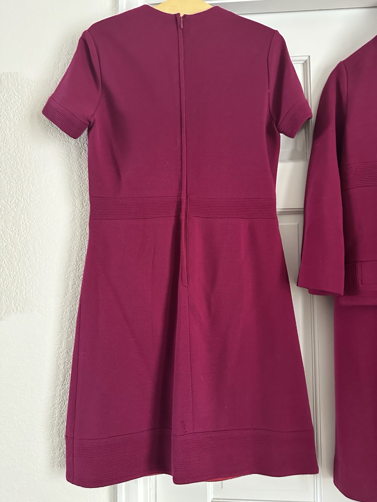 Vintage 1940s/50s Couture Imports Luke LA. Knit dress with jacket size small