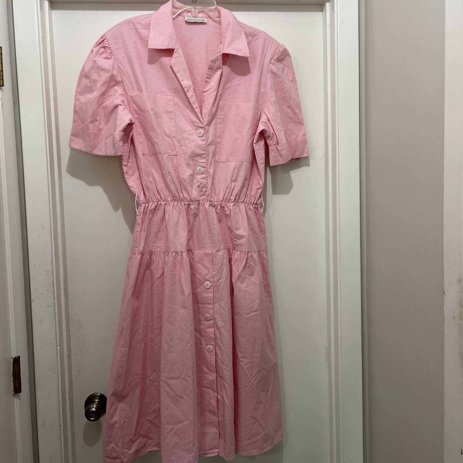 VTG 1980’s DRESSETERIA Pink Dress. Pit To Pit Measurement @22”