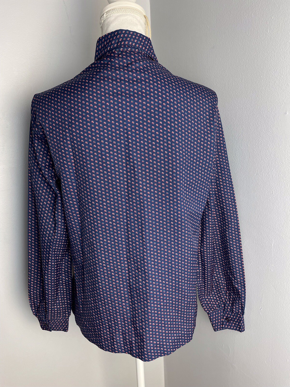 Vintage 80’s Lady Arrow Womens Blouse Floral Grandmacore Cottagecore Med