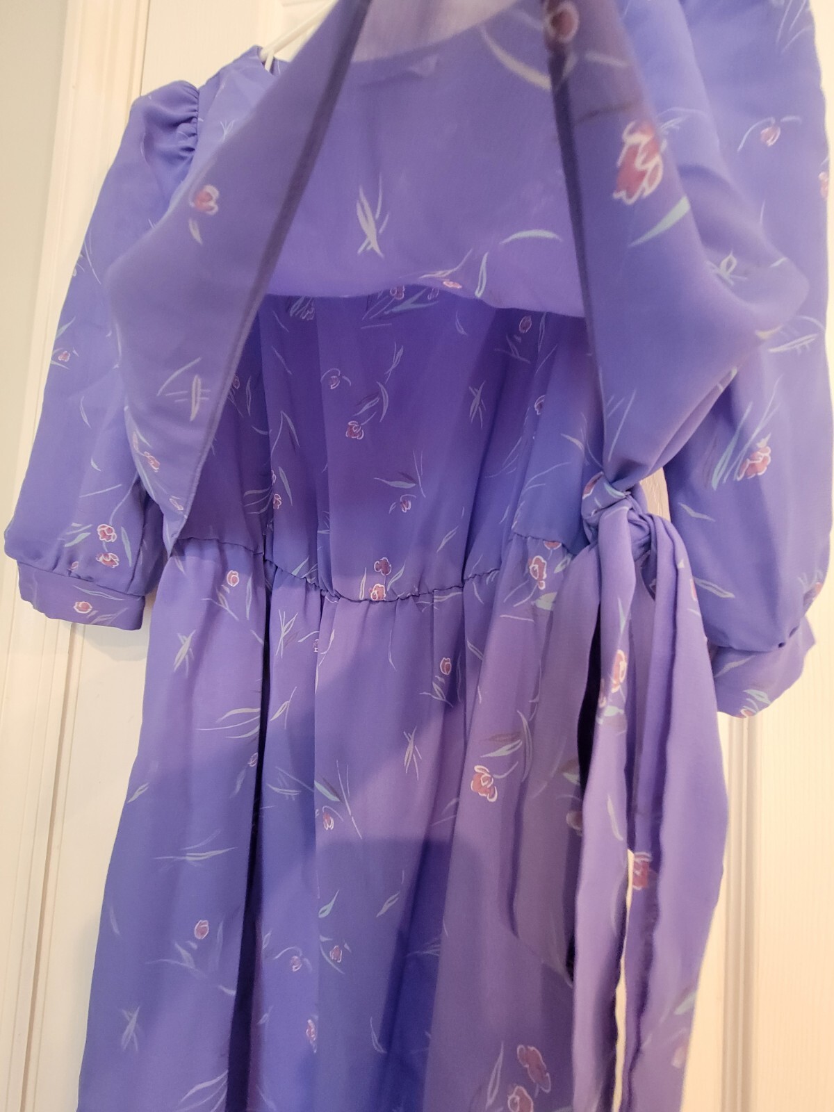 Vtg 80s Women’s Secretary Dress Alison Peter’s Size S