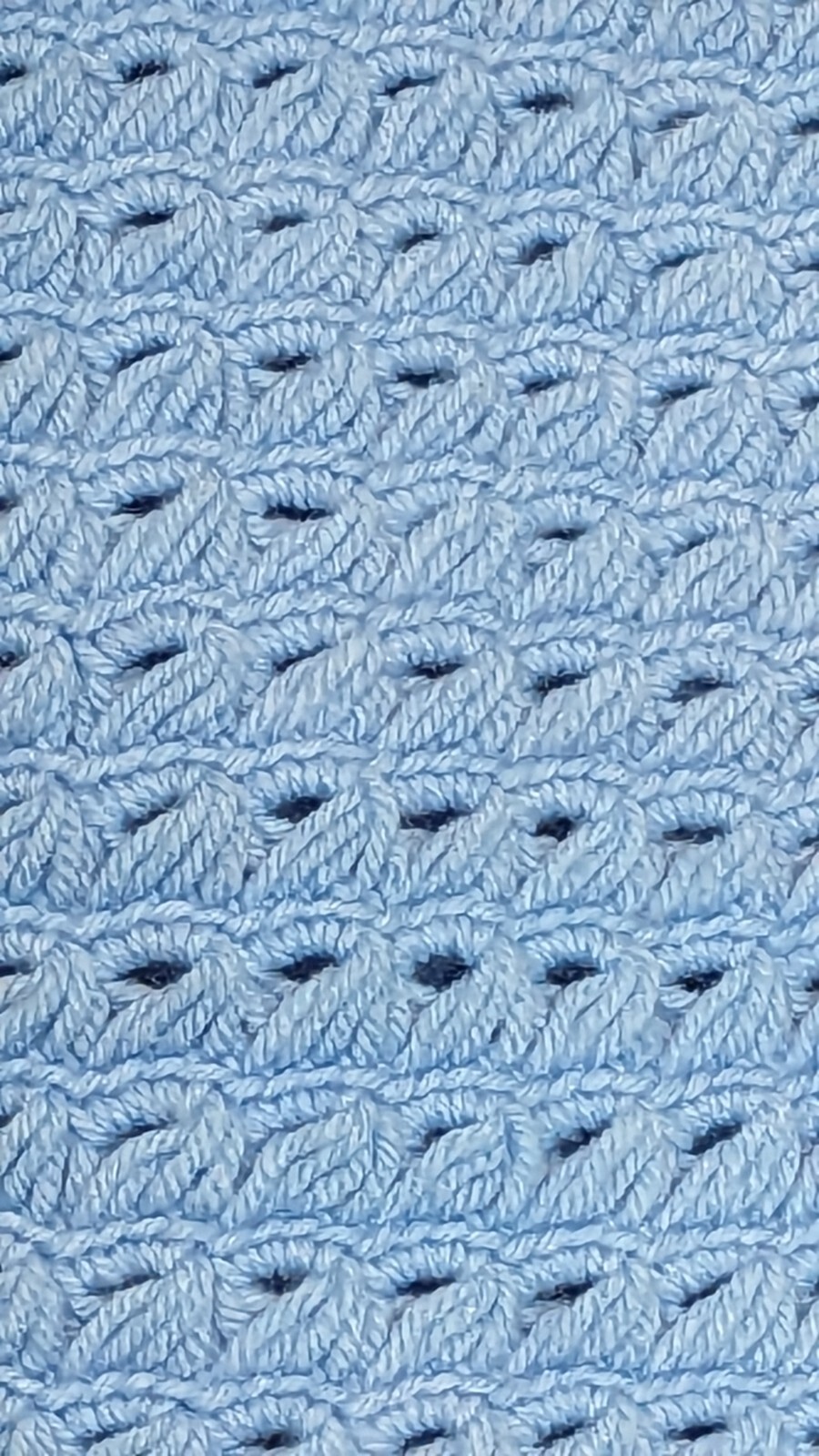BOHO Hippie Vintage Handmade Crochet Granny Core Sweater Vest Tank Small Blue