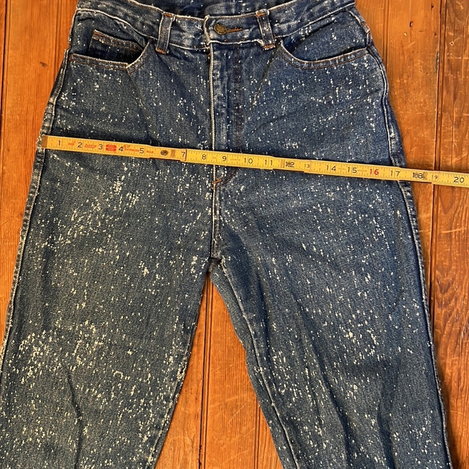 Womens Vintage 1980’s Jeans Made in the shade speckled high rise baggy