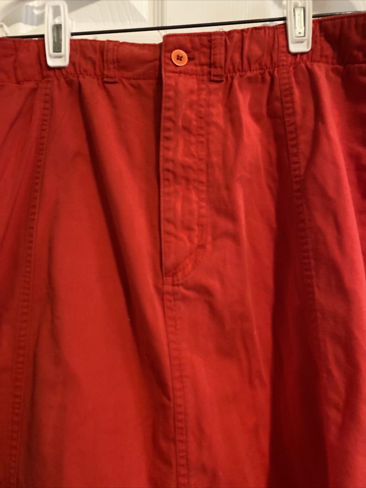 Vintage Red maxi Skirt by Gabriella of Brazil. Size 12