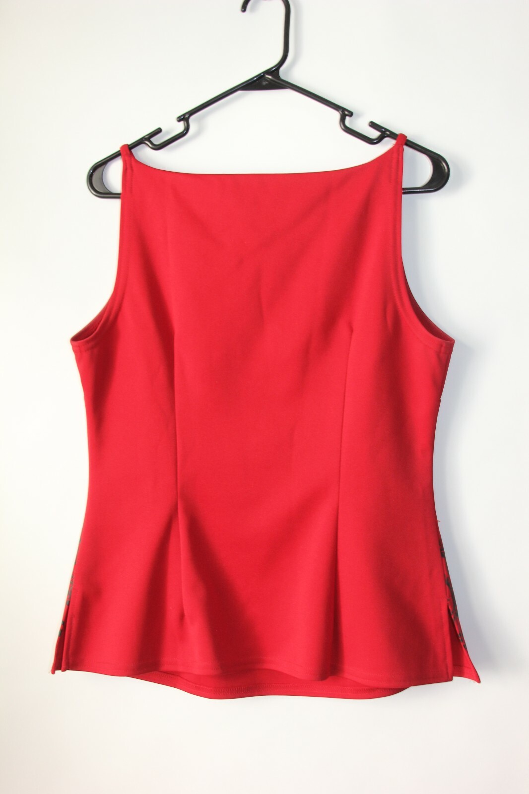Vintage 90s BIA (Born In America) Red & black Skirt & tank top outfit Size large