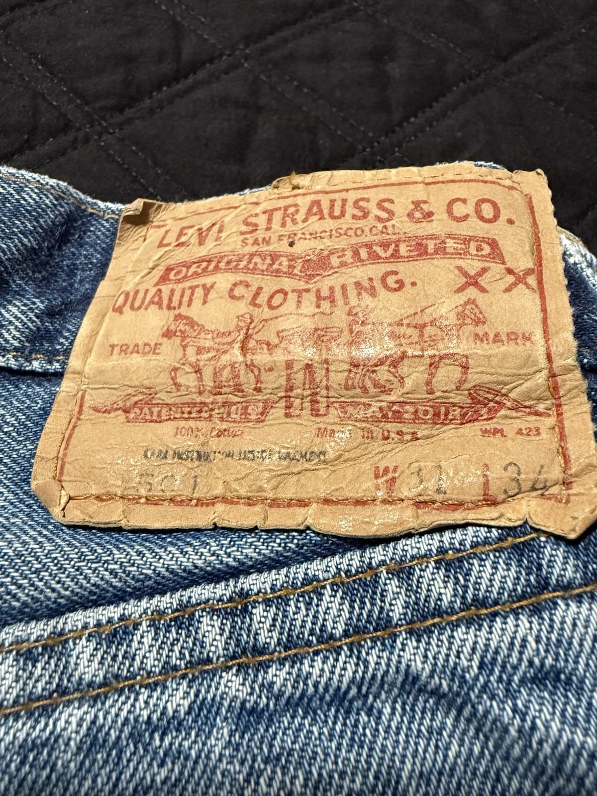 Vintage 70s/80s Levi’s 501 Redline Selvedge Cut-Off Denim Shorts – Made in USA