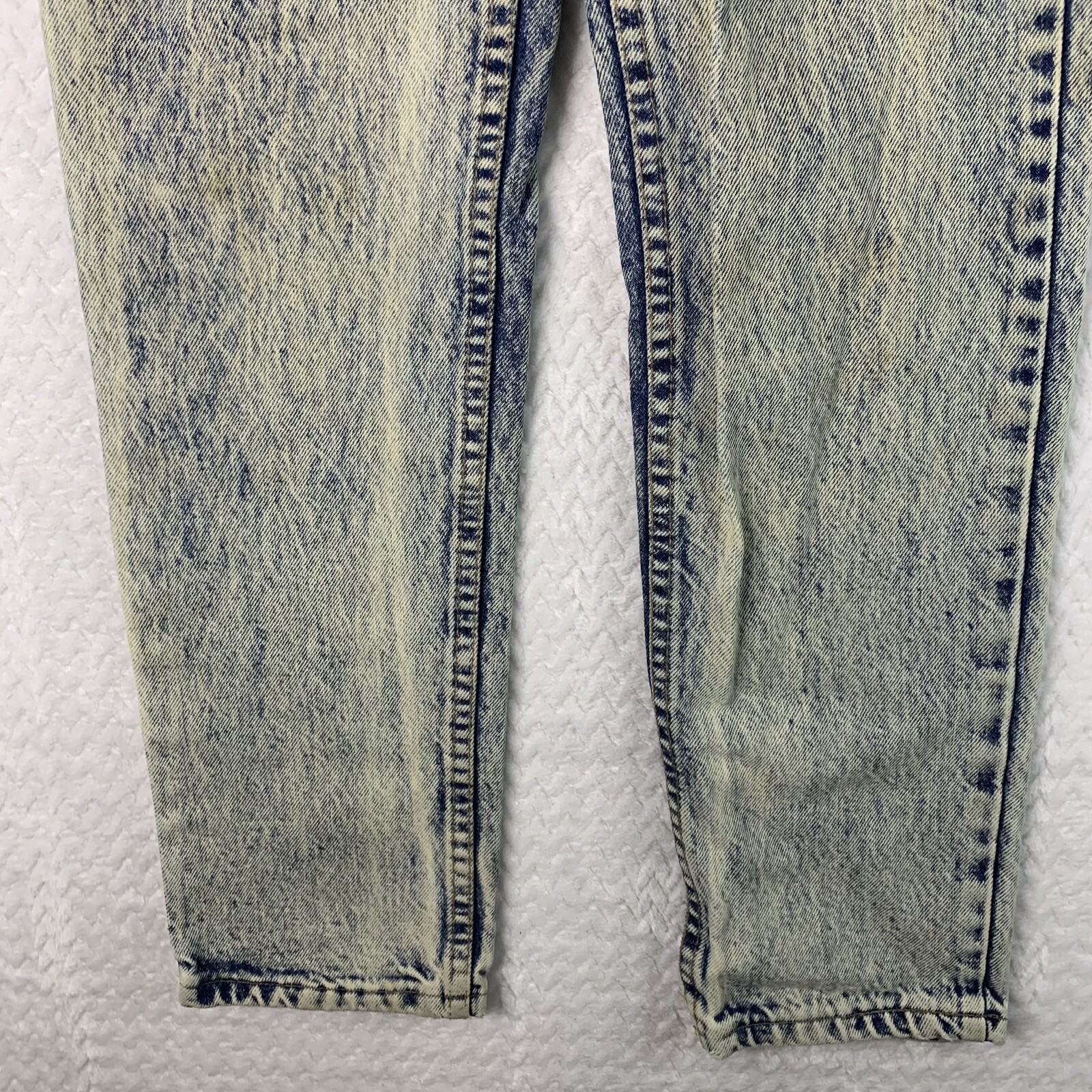 Vintage Zena Jeans Women’s High Waist Mom Jeans Size 3 Acid Wash Made In USA