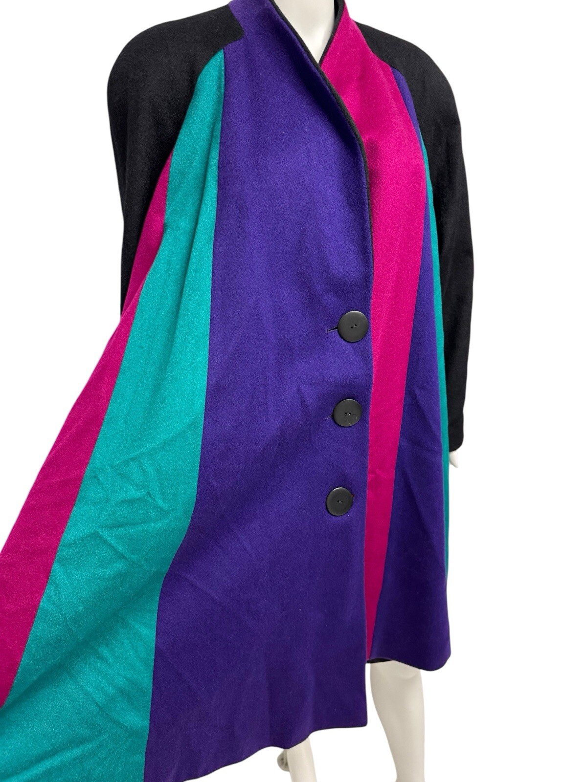 Vintage 90s Charles Klein women’s multicolor Wool blend Union Made size 12