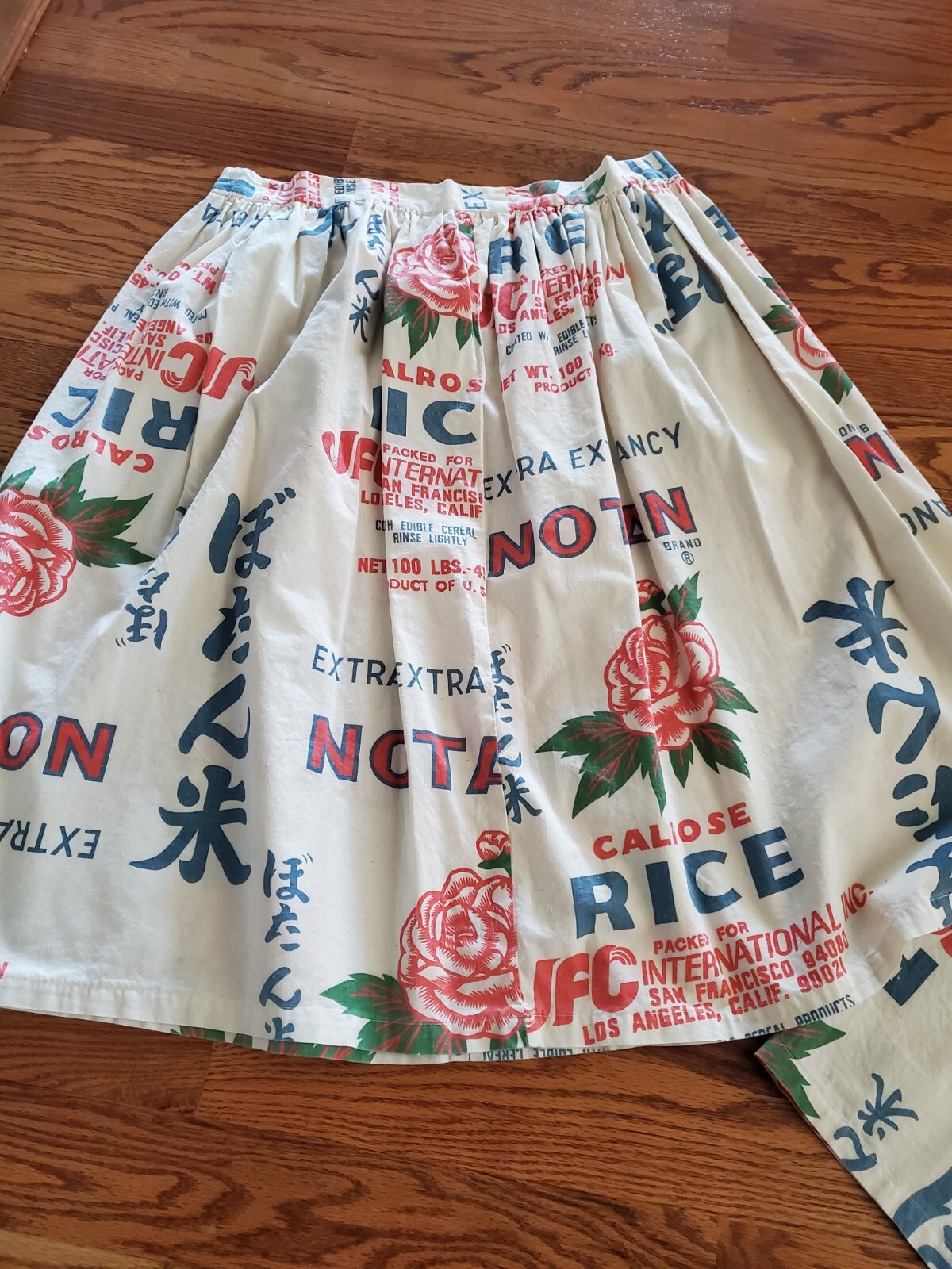 NOTAN CALROSE RICE Vtg 60s Mod Print PLUS Top/Skirt/Short 3 pcs-Bust 50/Waist 36