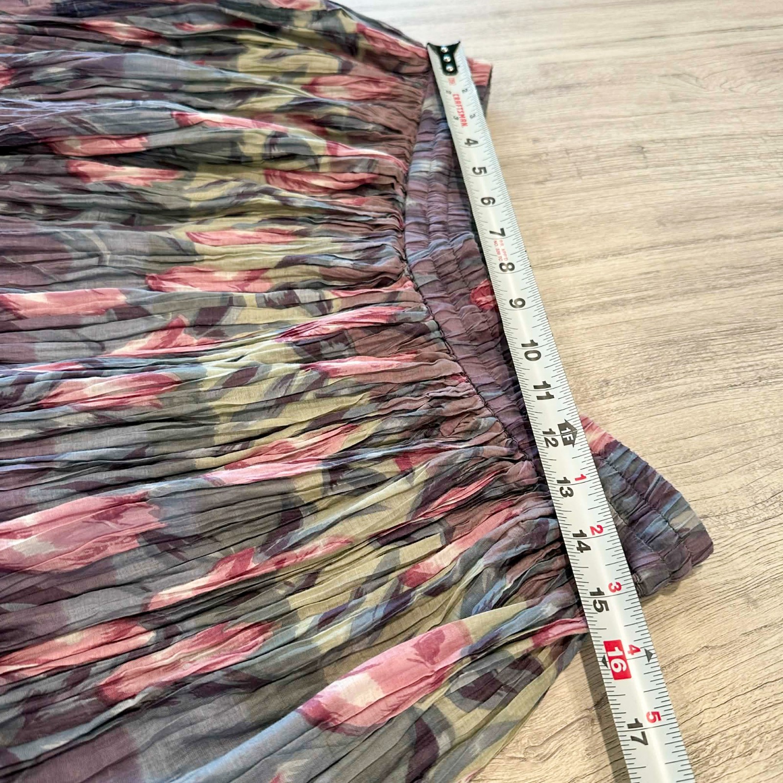 Vintage Phool 2 Piece Set Women’s L Floral Tulip Vest Skirt Boho Hippie Y2K Sz L