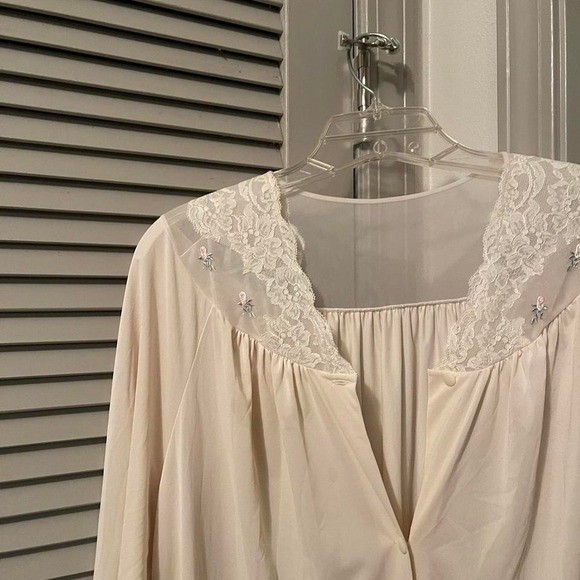 Vintage Nighgown Cottagecore Lace Pink Coquet Whimseygoth Dress