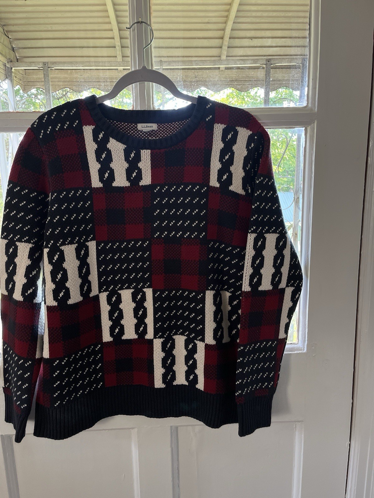 Vintage L.L. Bean 100% Organic Cotton Sweater Women’s Size M
