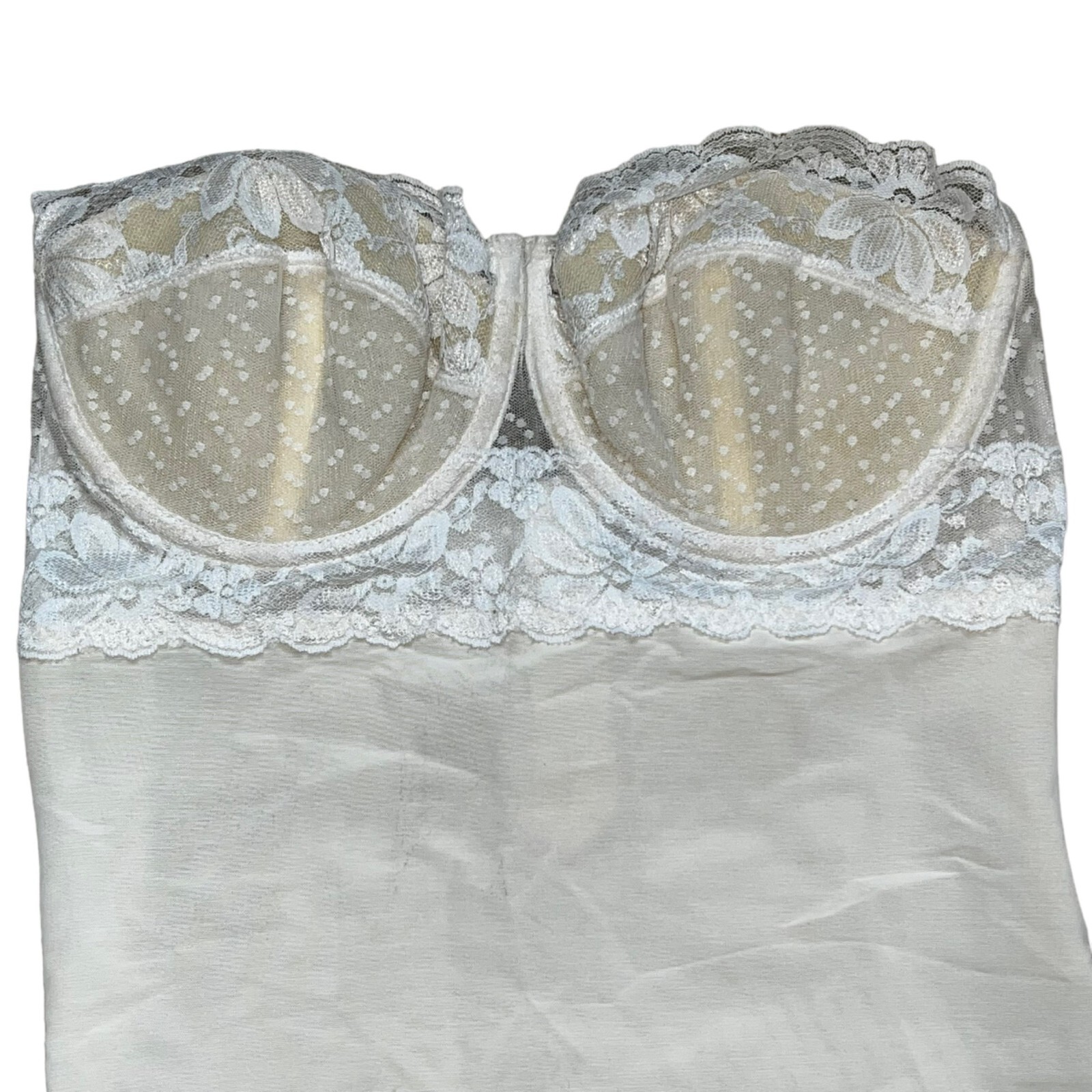 Dolores for Poirettes Lace Push Up 36 Style 149C Vintage Union Made Bodysuit