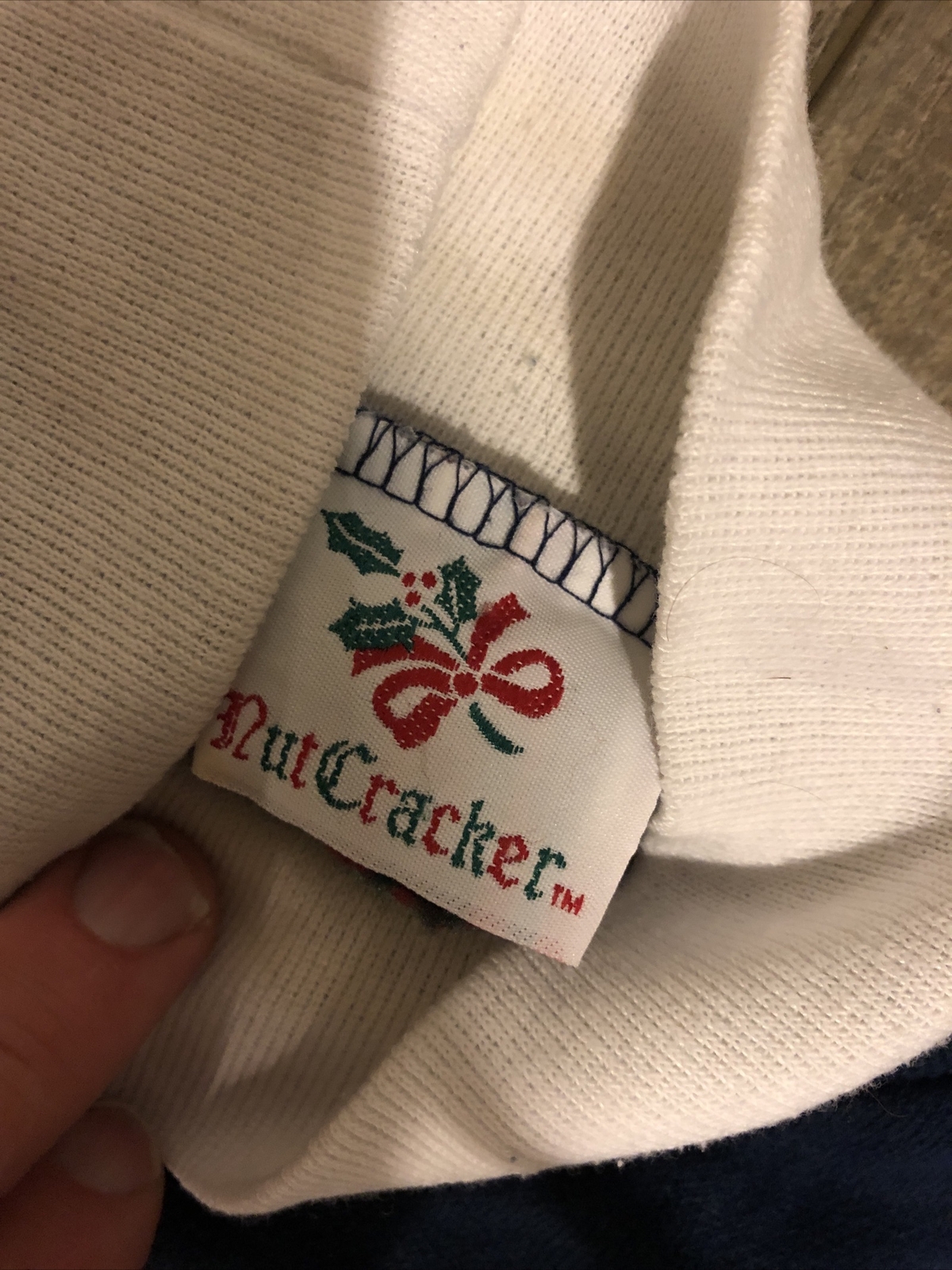 Vintage Nutcracker Christmas Front Door Scene Short Sleeve Sweatshirt Ugly Sweat