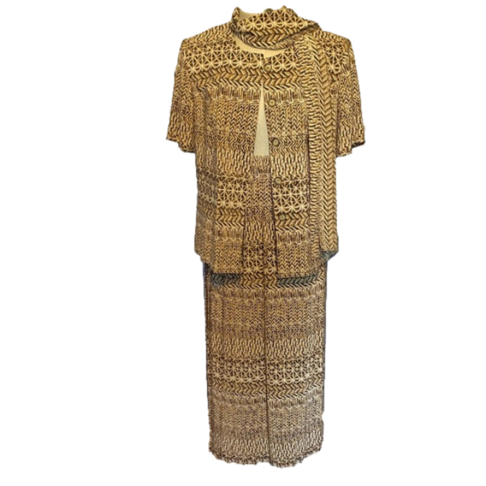 Leslie Fay 3 Pc Dress Separates Timeless Classic Professional Neutral Sz 10 NWT
