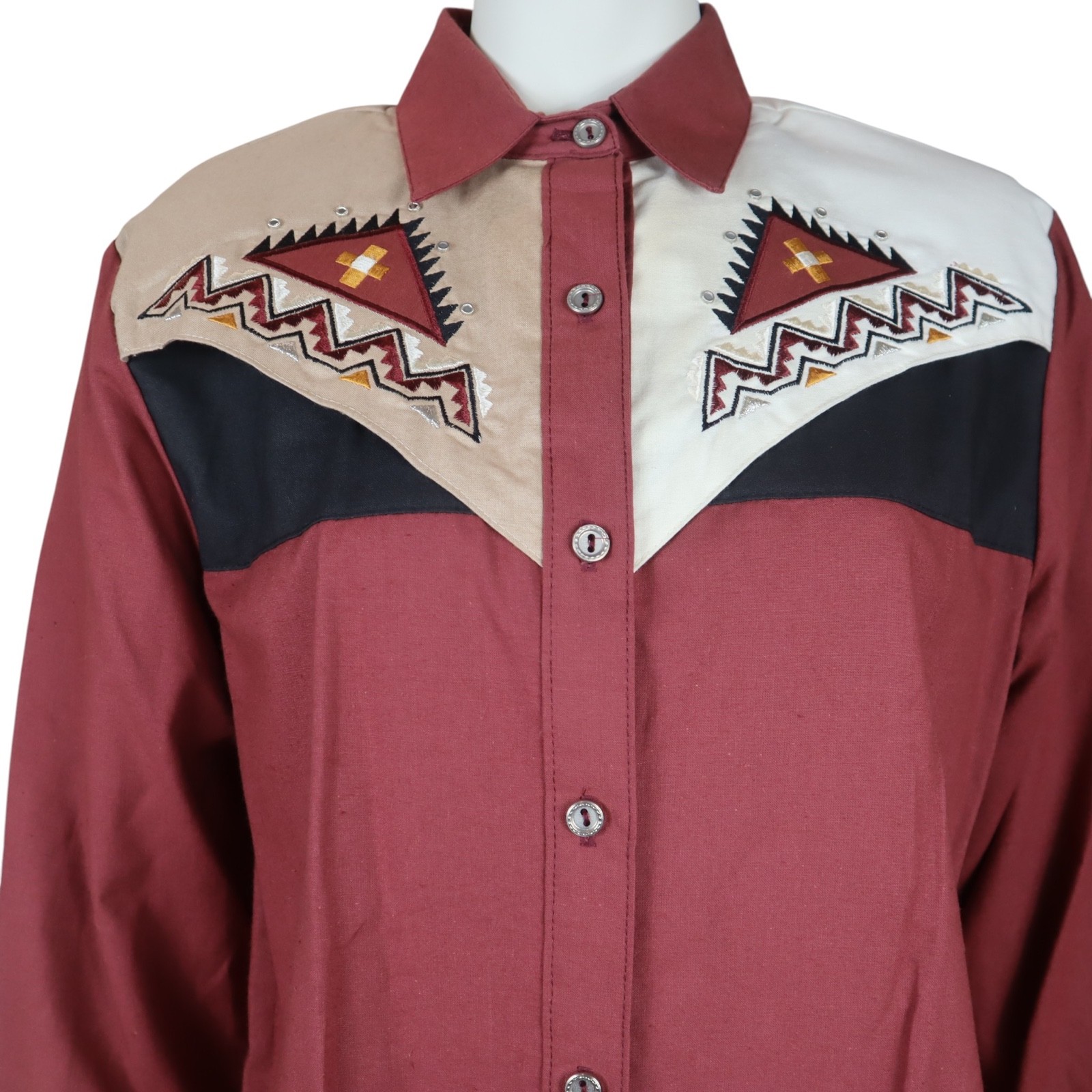 Vintage 1849 Authentic Ranchwear Shirt Southwestern Embroidered Women’s Small