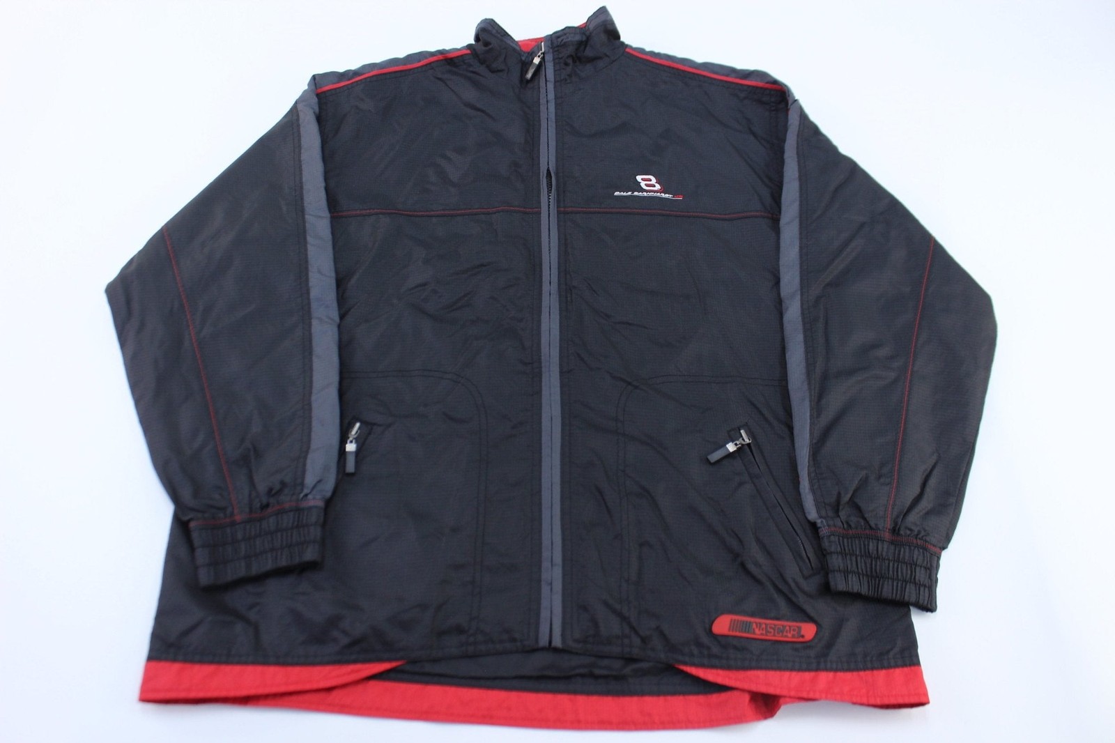 Youth Chase Authentics Embroidered Dale Earnhardt Jr Zip Up Jacket
