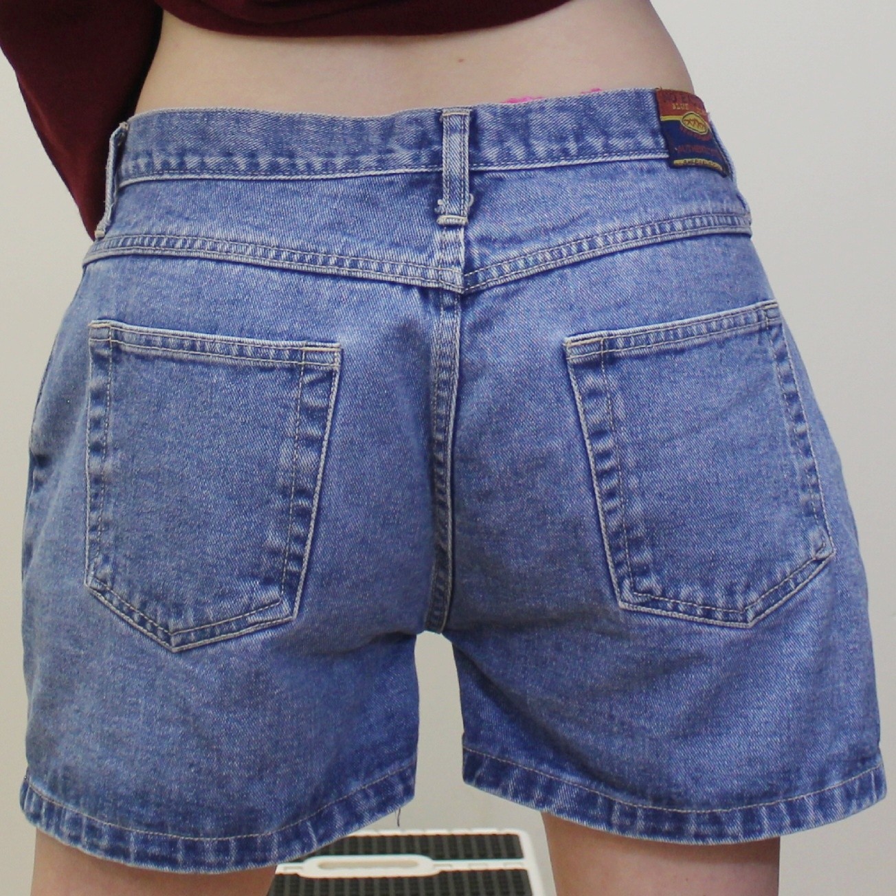 Vintage 90s Jean Shorts by No Excuses Blue jeans
