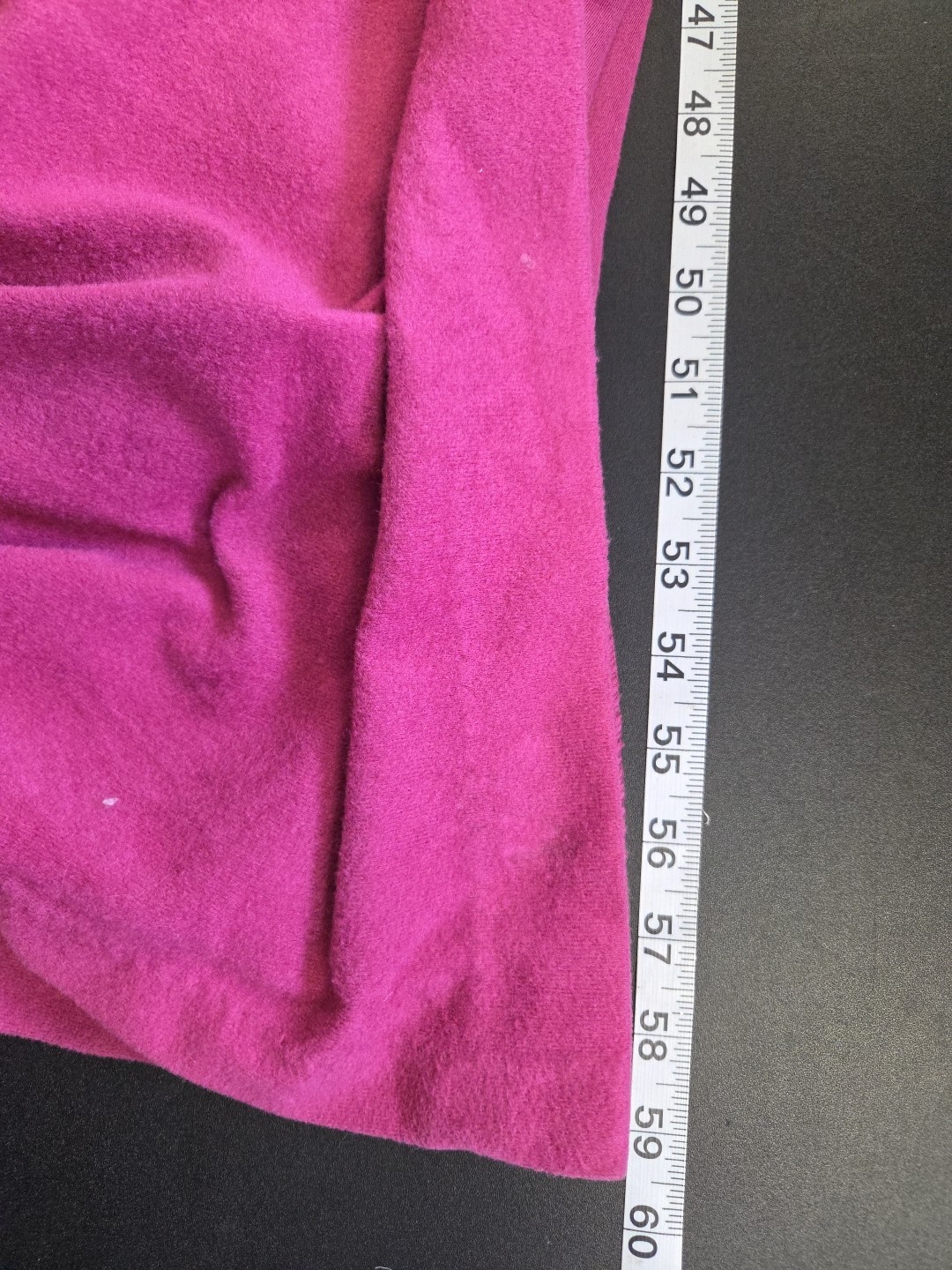 Vintage 70s Velour Robe Dressing Gown Hot Pink Fleece Size 13 Jennifer Dale