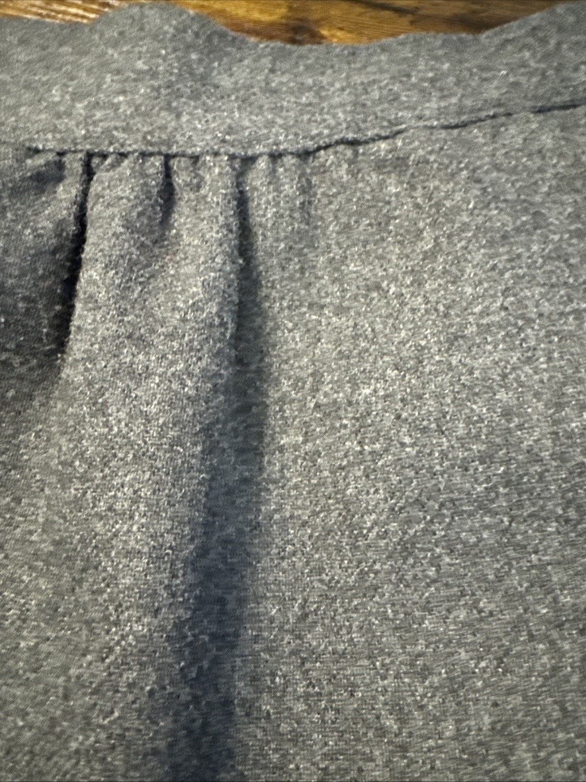 VTG 70-80s Steel Dark Grey Skirt Women’s Sz 14 Pockets A Line Knee Classic