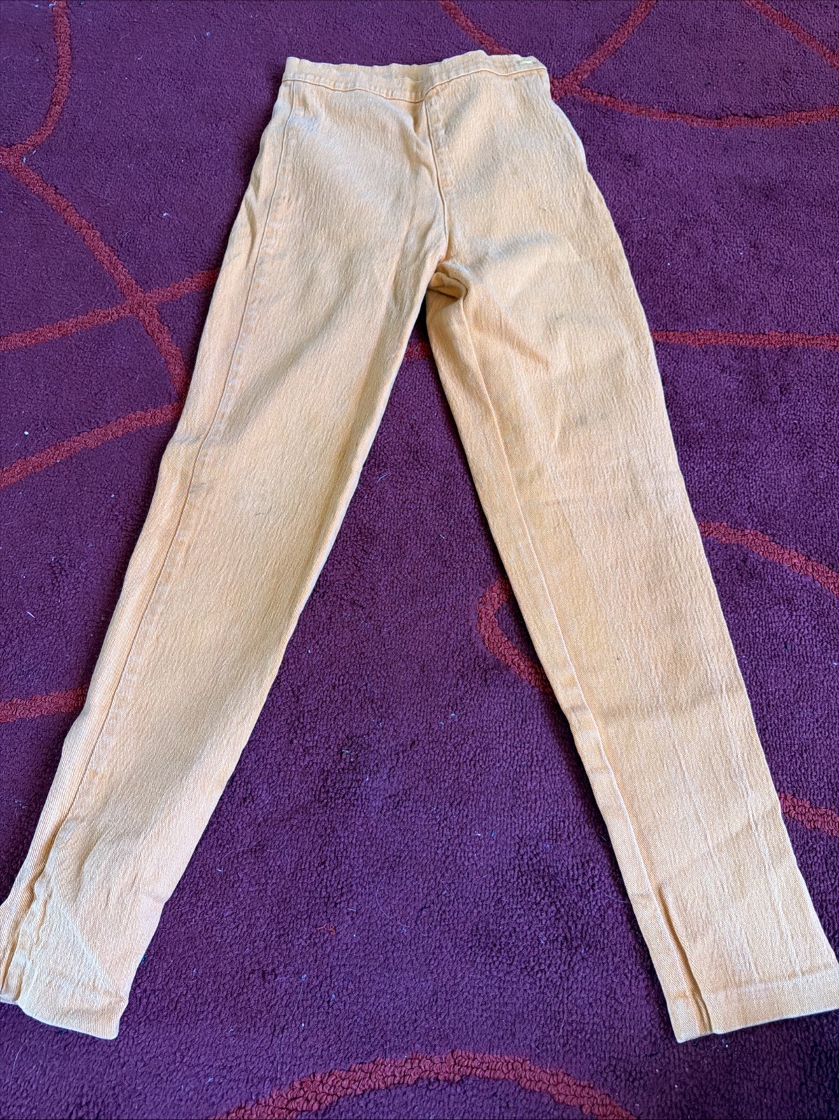 Rare Vintage JouJou Orange Denim Slim Jeans Women’s Small