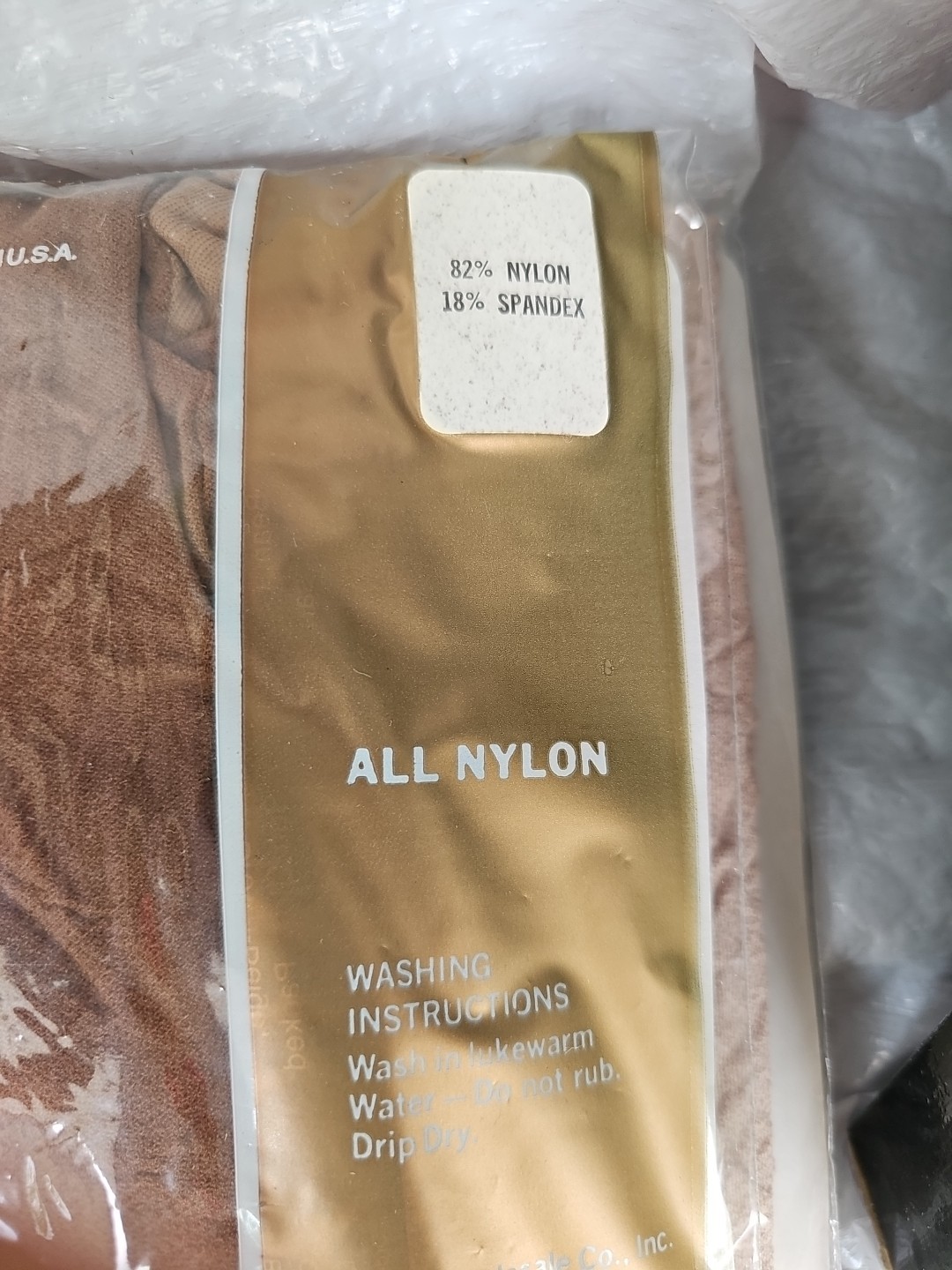 4 Pr National’s Vintage NOS Nationals Guaranteed Hosiery Sizes B / C Unworn #2