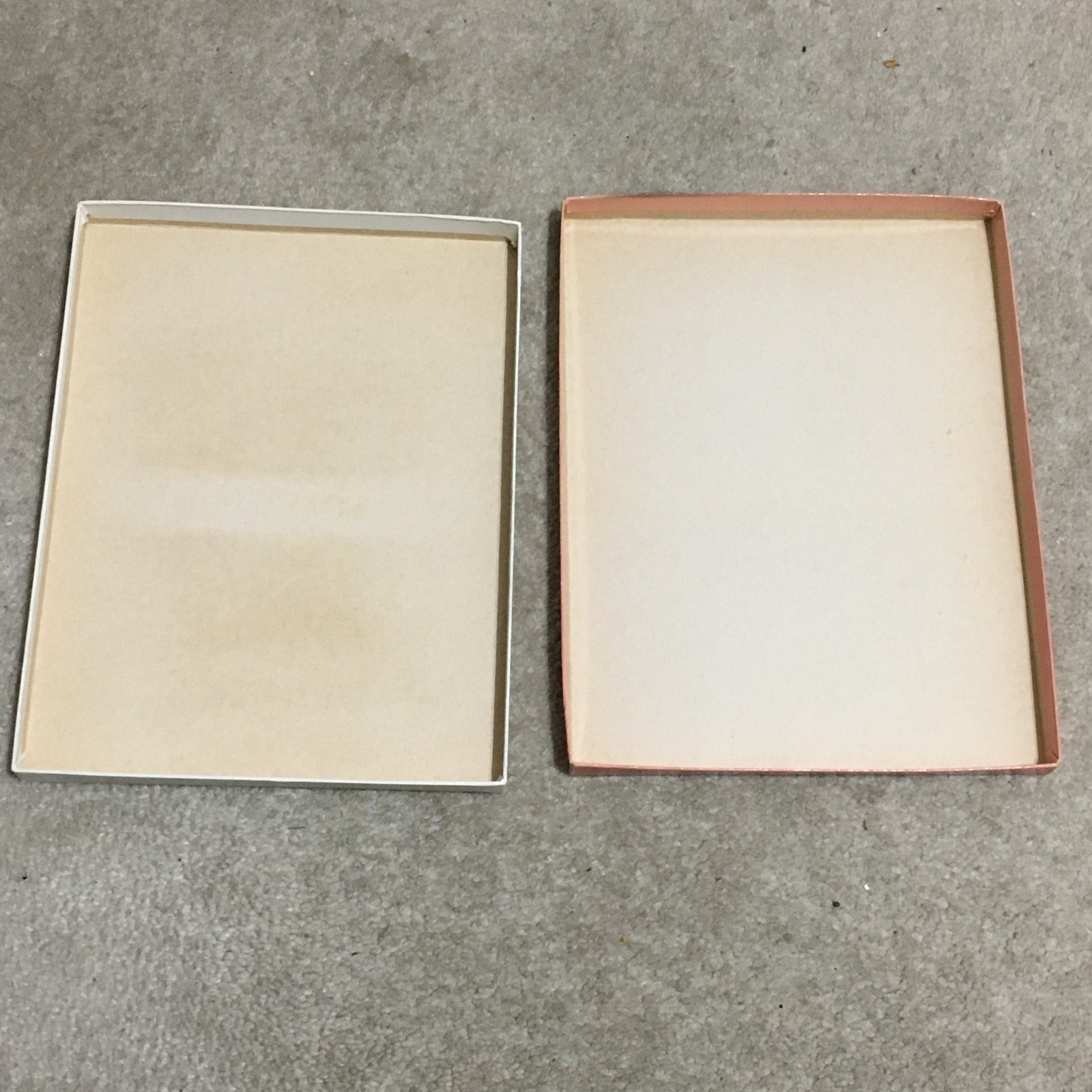 Vintage c1950s Mannings brand Sheer Nylon Hosiery Cardboard Empty Stocking Box